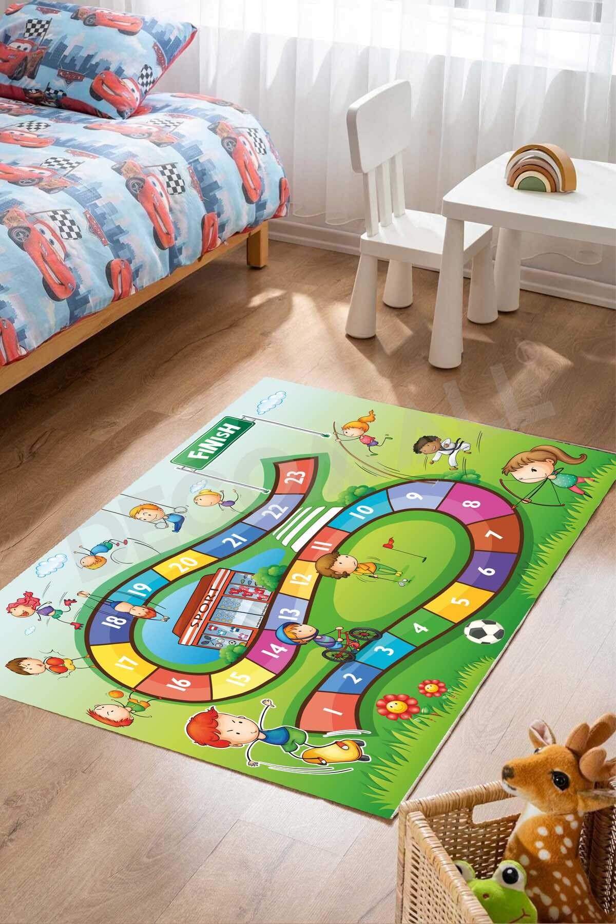 ÇOCUK ODASI H-007 OYUN MATI ZEMİN KAPLAMA KENDİNDEN YAPIŞKANLI OYUN SETİ ÖĞRETİCİ SET