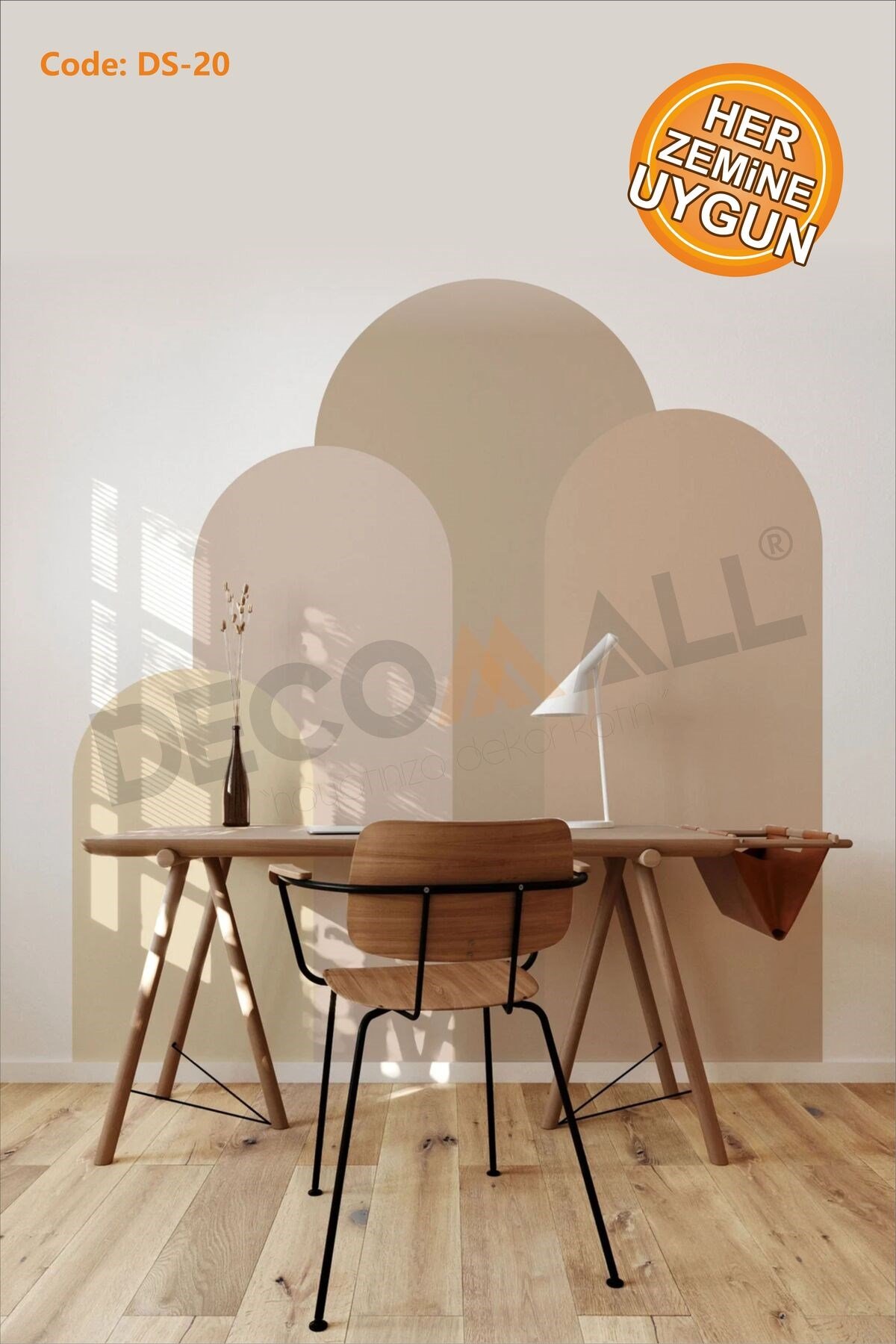 DS-20 DUVAR 4 lü KENDİNDEN YAPIŞKANLI BOHEM SETİ KEMER PİNTEREST TASARIM MODERN