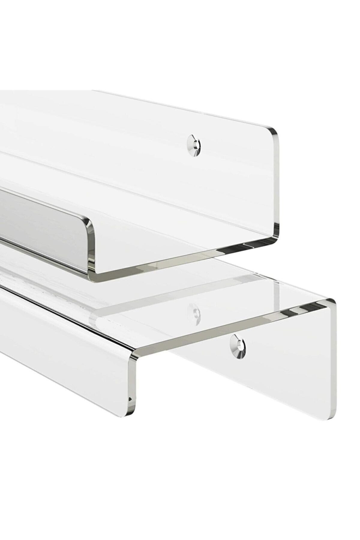 Pleksi Raf Genişlik 20cm X 10cm ÇİFT TARAFLI BANT HEDİYE