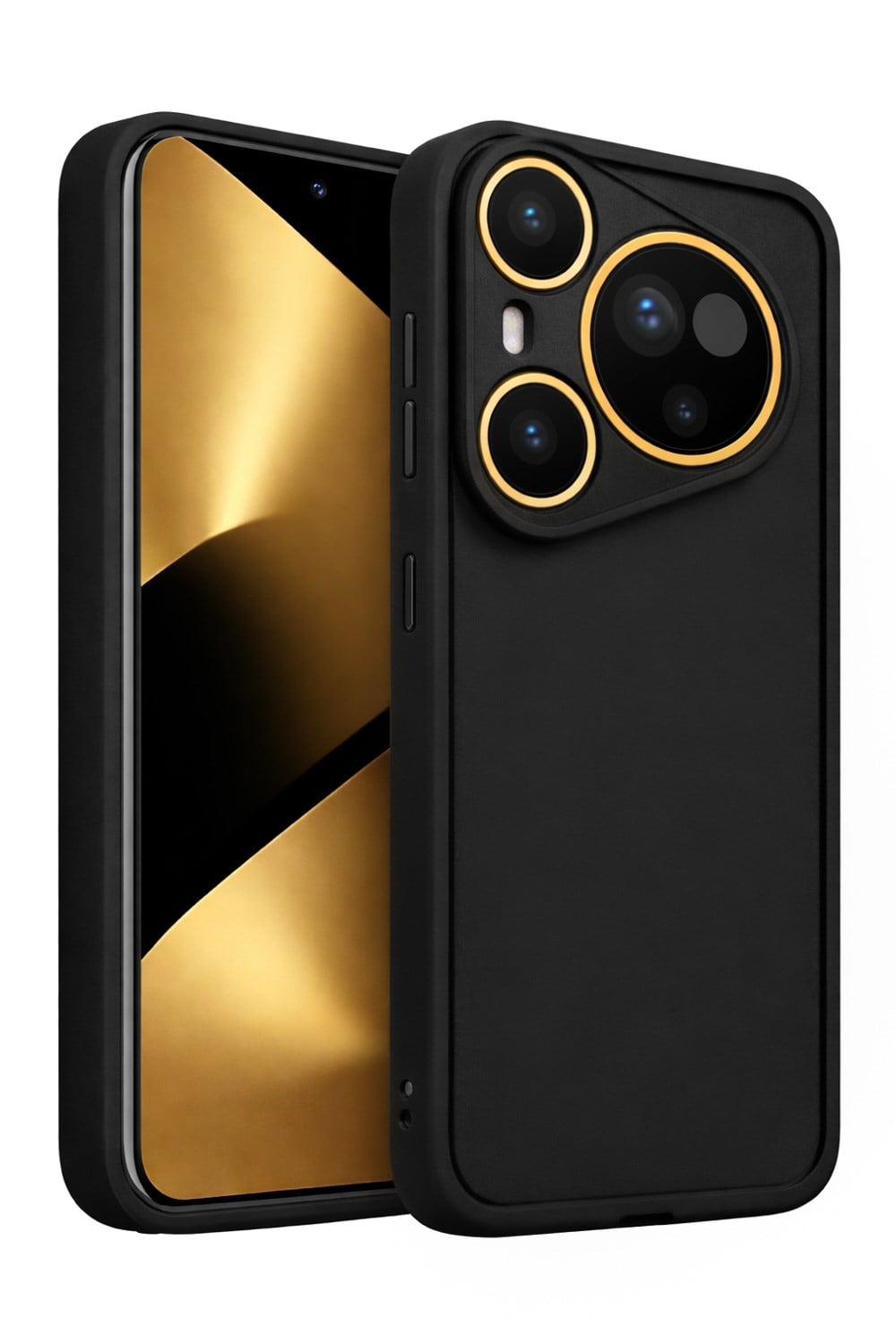 Huawei Pura 70 Uyumlu Kamera Çıkıntılı Mat Silikon Telefon Kılıfı