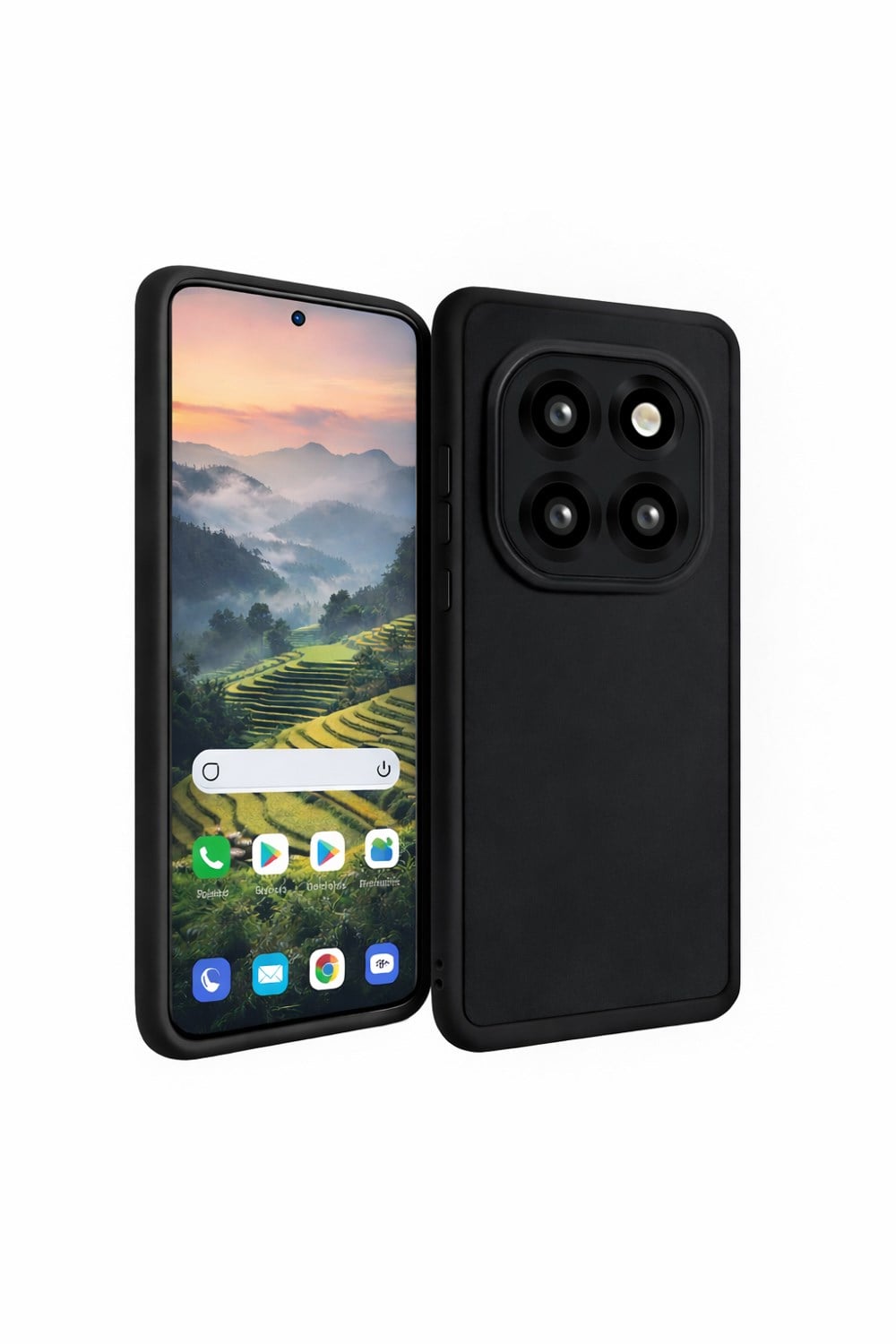 mi Redmi Note 14 PRO+ Uyumlu Kamera Çıkıntılı Mat Silikon Telefon Kılıfı