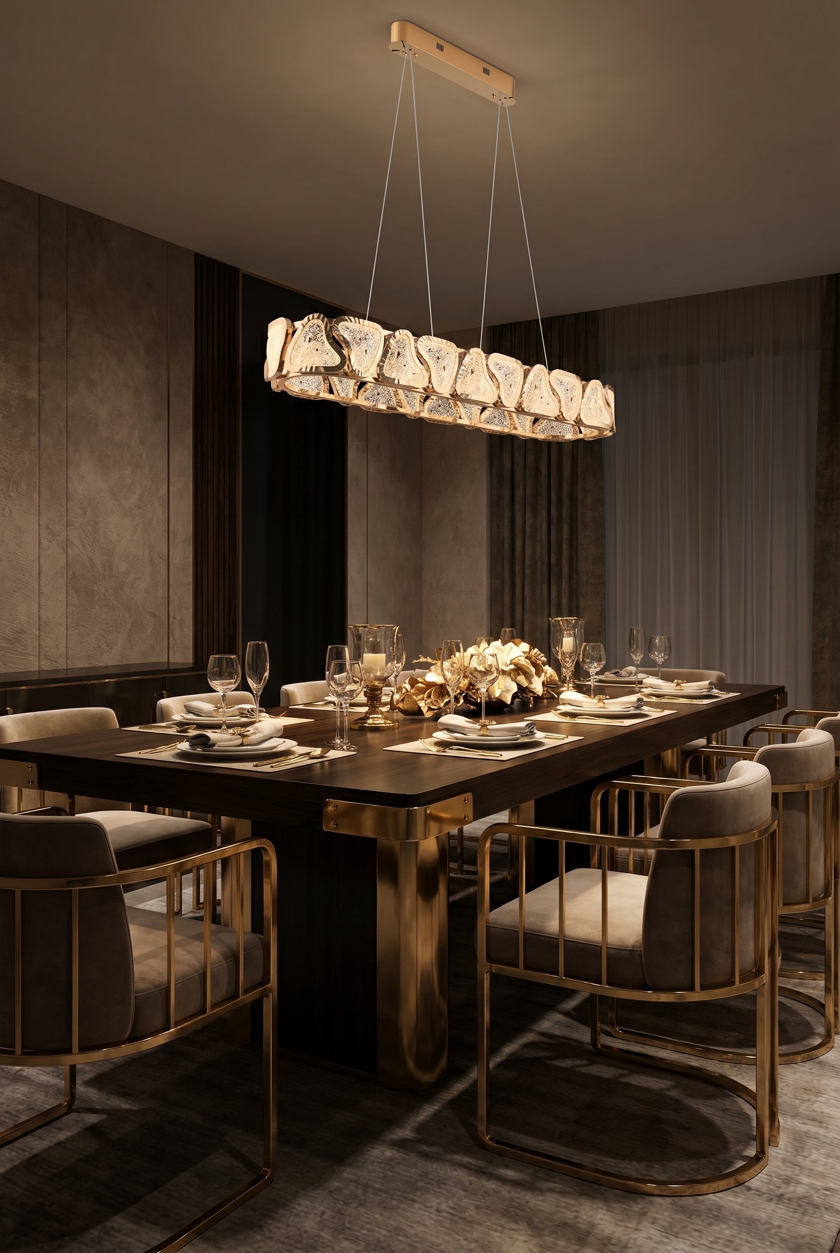 4051 Luxury Ledli Avize