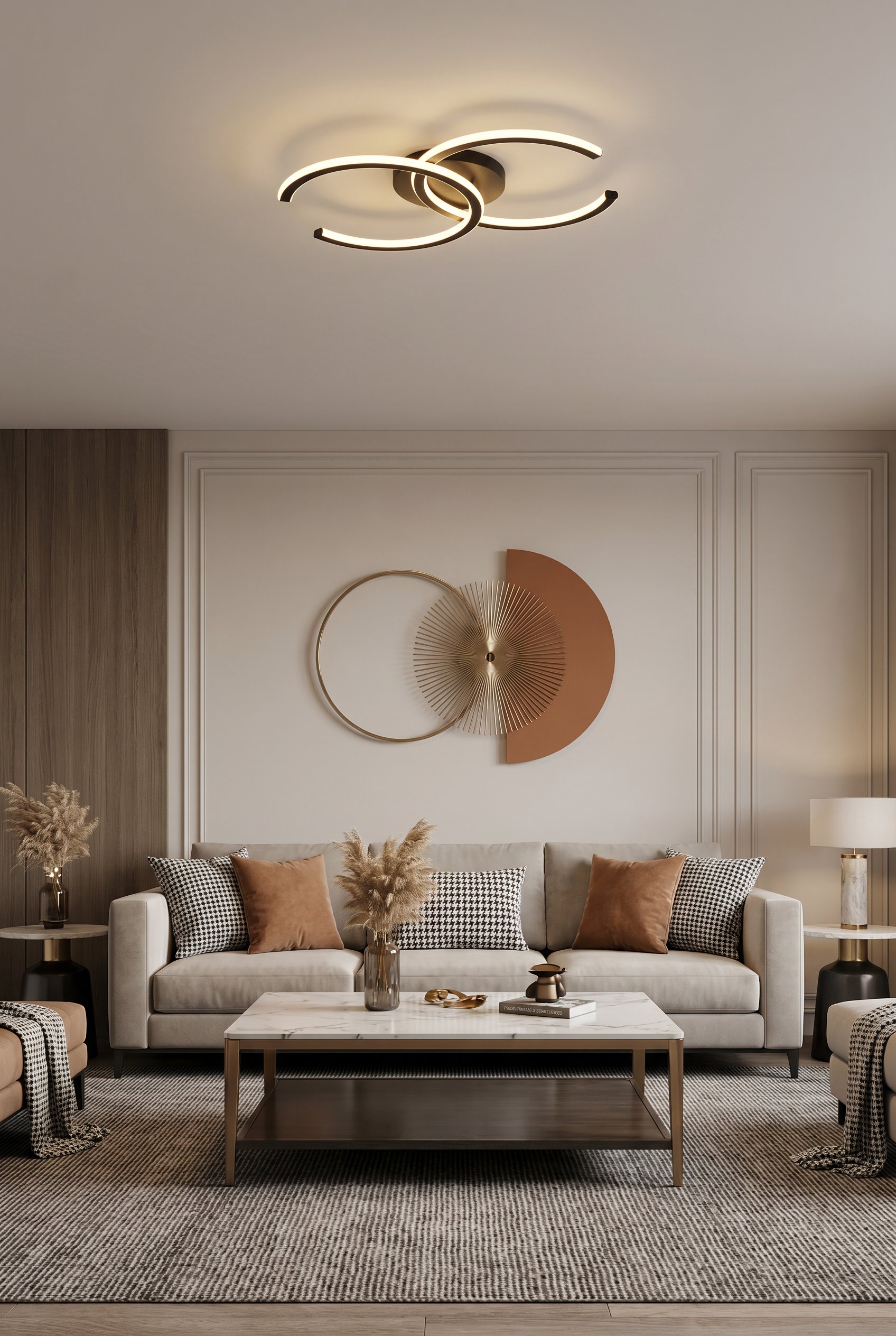 4063 Ledli Plafonyer Avize