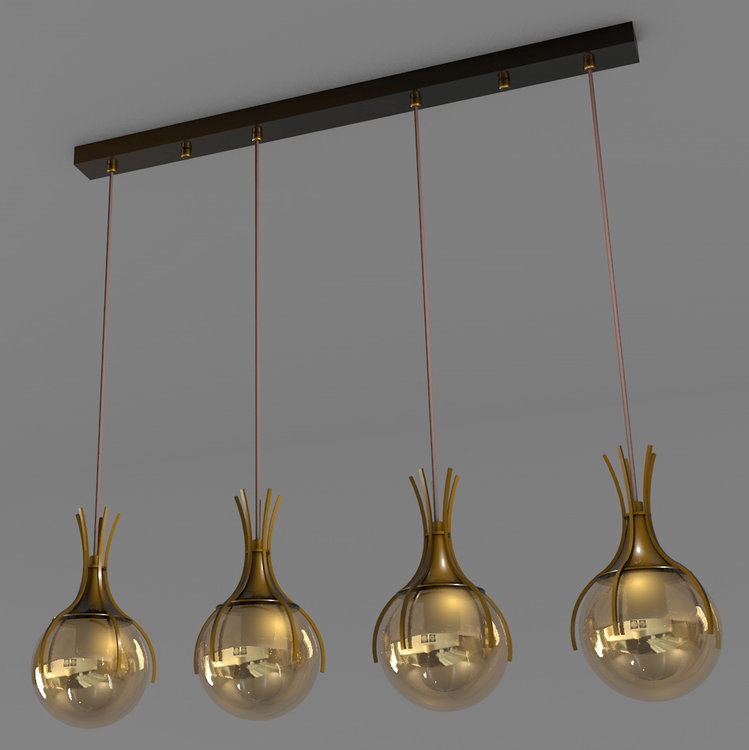 Avonni, 3D-1766-4EY Modern Yemek Masası
