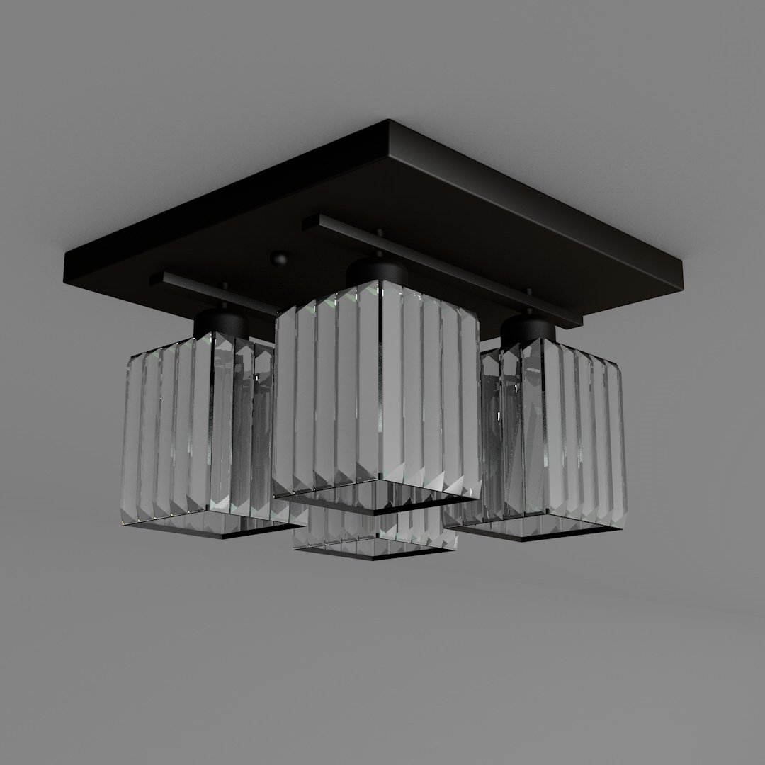Avonni, 3D-1795-4BSY/ESKİTME Kristal Plafonyer Avize