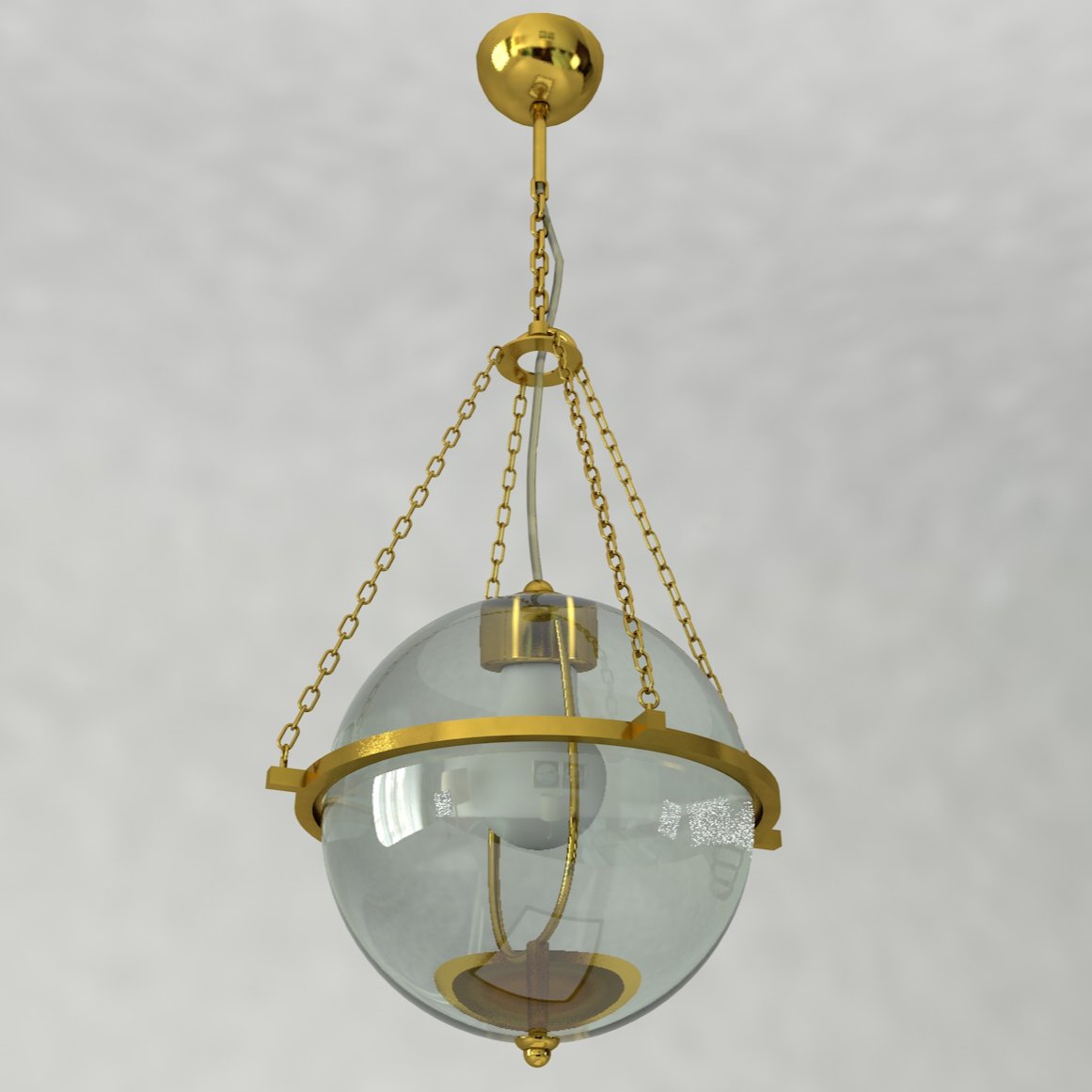 Avonni, 3D-2506-03 Gold Detaylı Avize