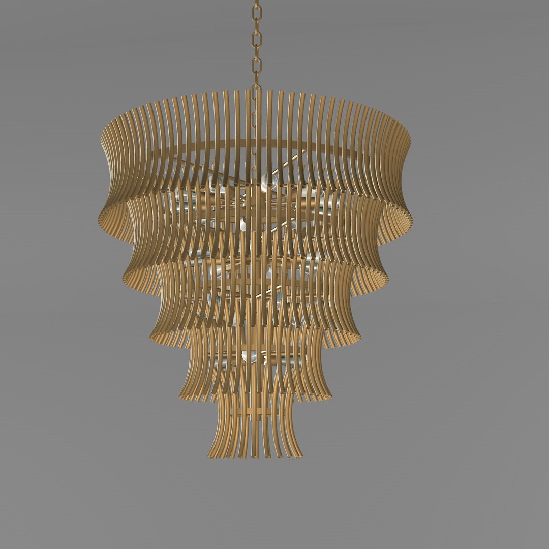 Avonni, 3D-2507-19 Eskitme Kaplama Modern Avize