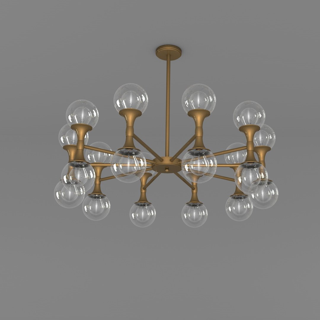 Avonni, 3D-2507-21 20 Ampullü Cafe,Restoran Avizesi