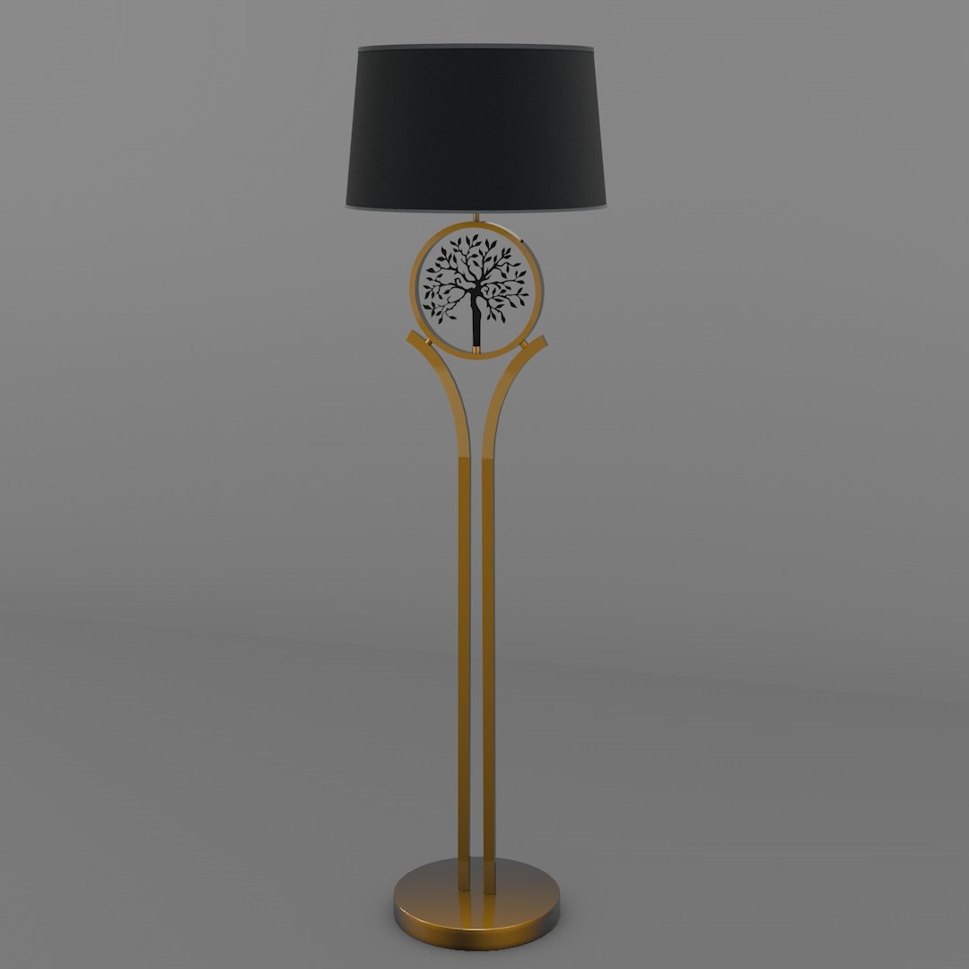 Avonni, 3D-9135-1E Ampullü Tasarım Lambader