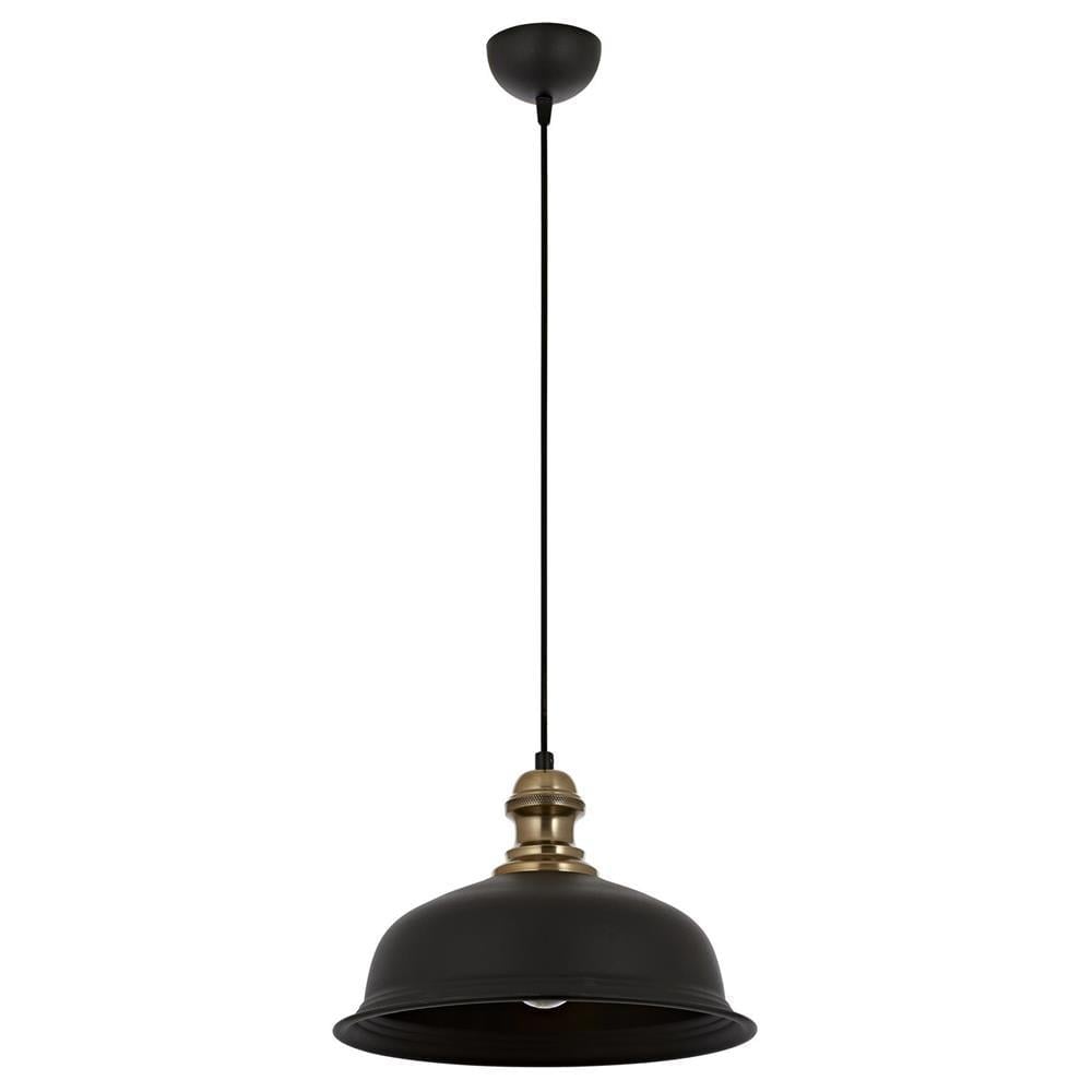 Avonni, 4106 Ailesi Siyah Boyalı Tekli Avize