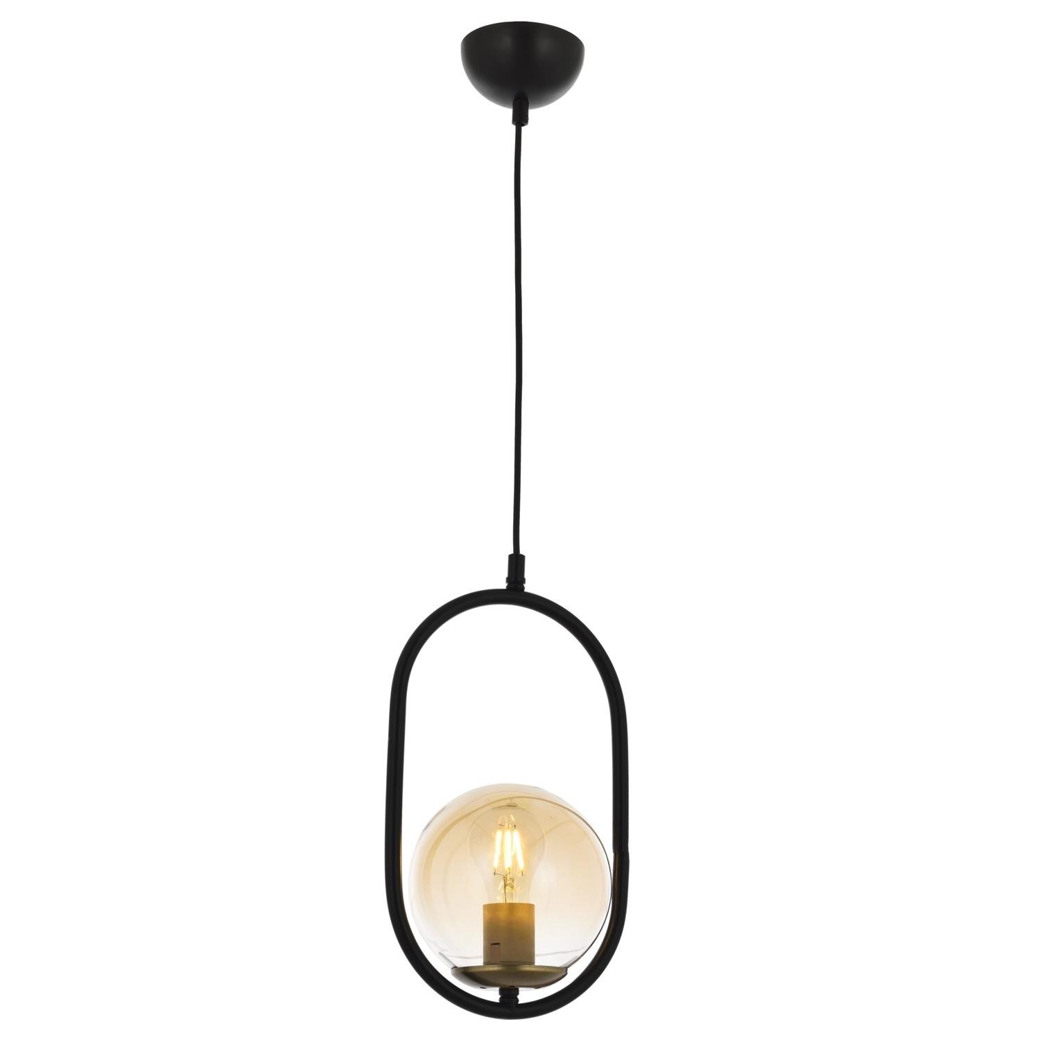 Avonni, 4275 Ailesi Siyah Boyalı Modern Avize 