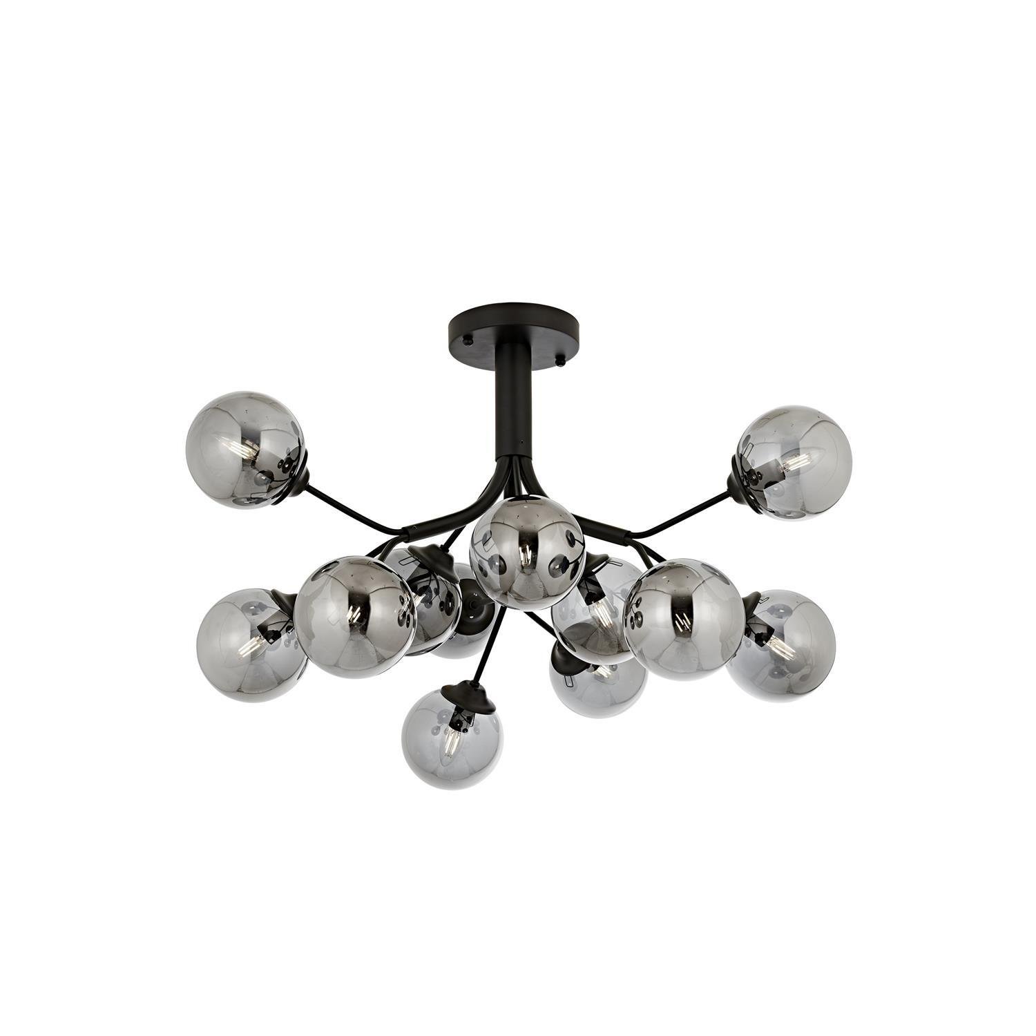 Avonni, 4286 Ailesi Siyah Boyalı Modern Avize 