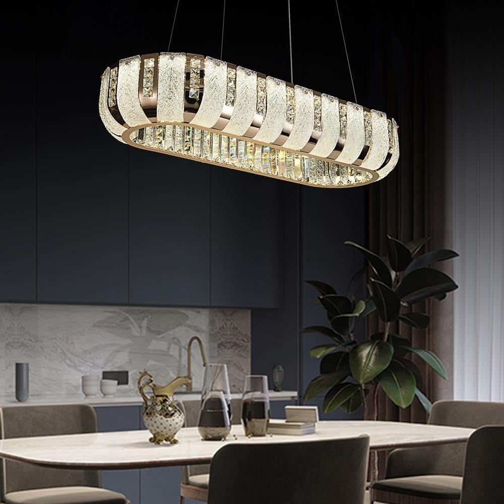 Avonni, 58010 Ailesi Sarı Kaplama Yemek Masası Avizesi