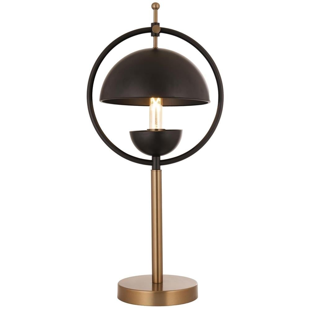 Avonni, 9139 Ailesi Siyah Boyalı ve Eskitme Kaplama Lambader