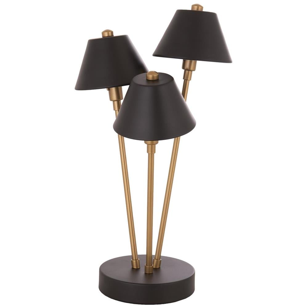 Avonni, 9147 Ailesi Siyah Boyalı ve Eskitme Kaplama Lambader