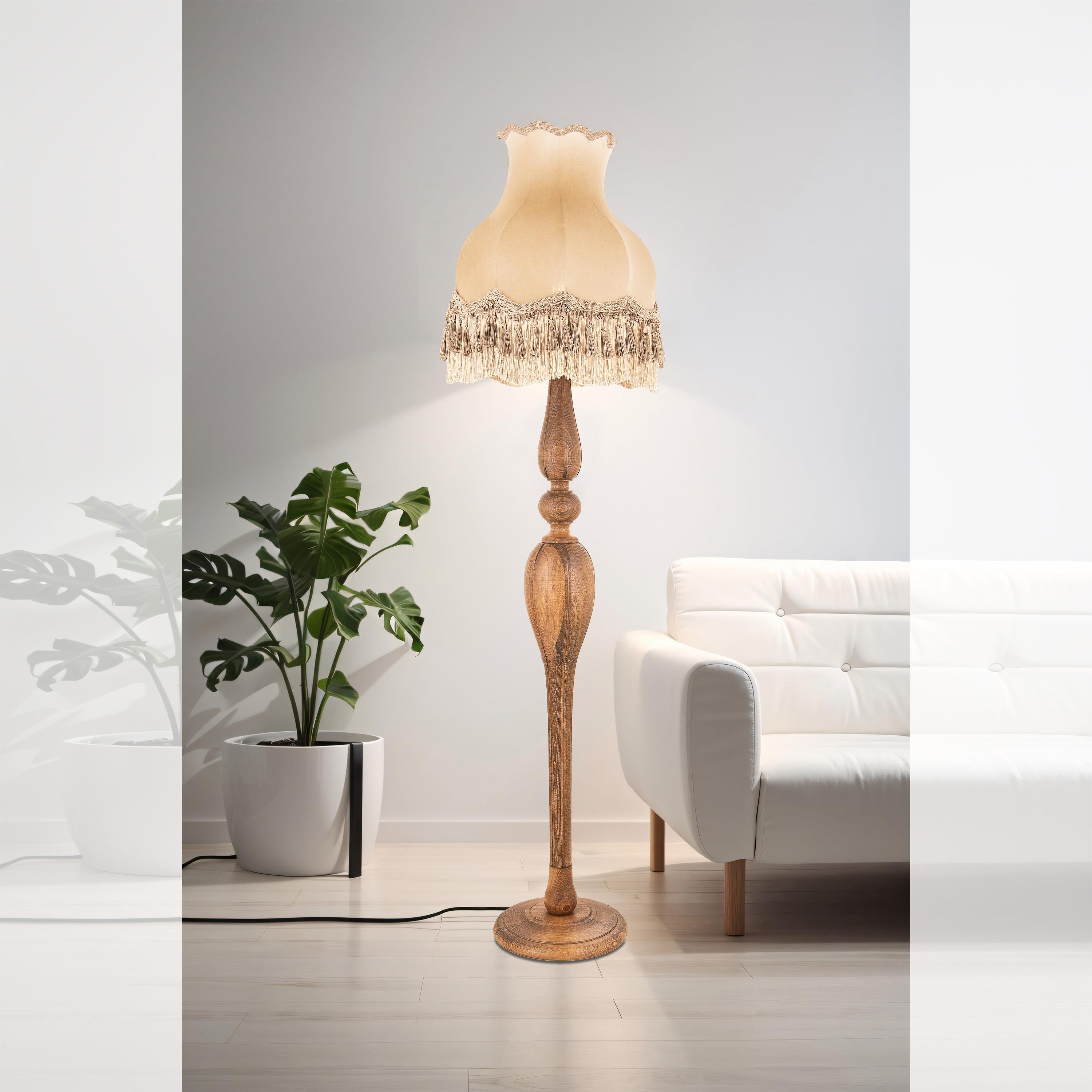 Avonni, 9149 Ailesi Ceviz Boyalı Lambader