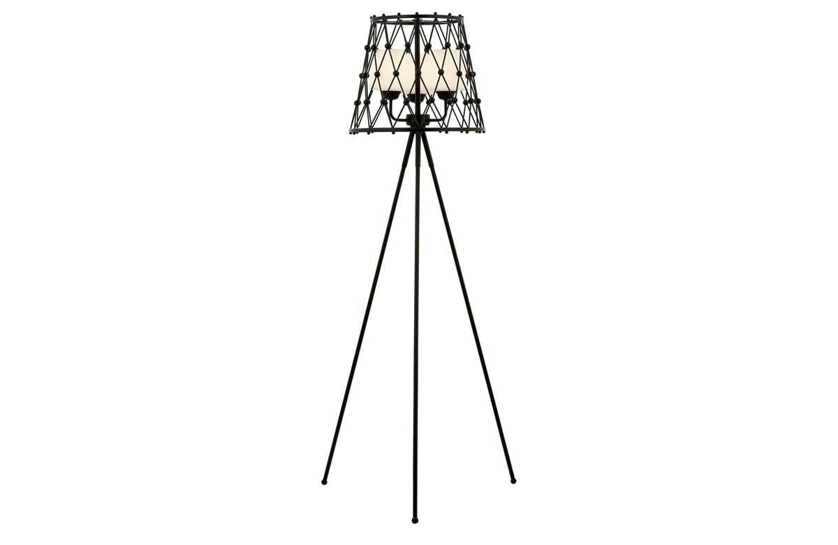 Siyah Boyalı Lambader AVONNI LM-1904-3BSY