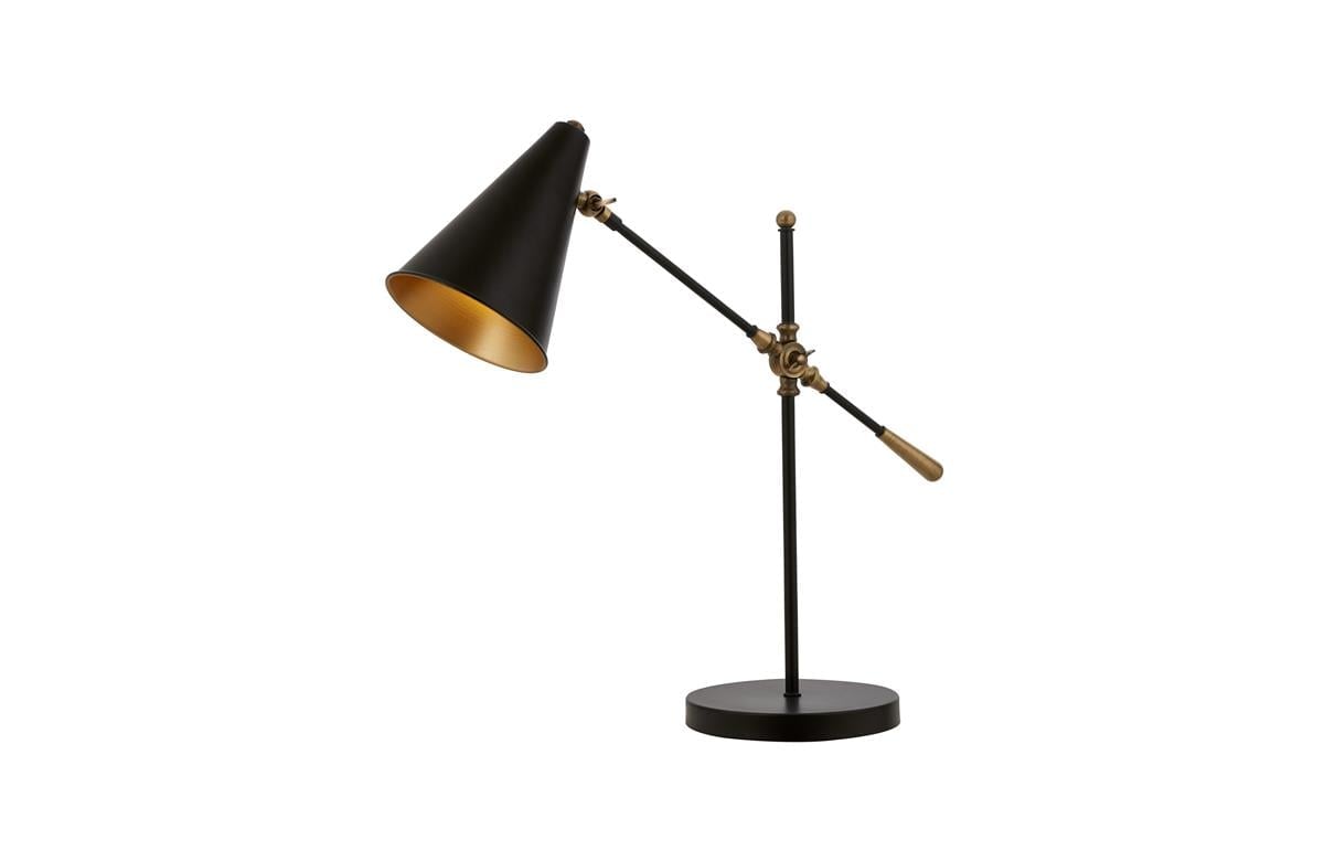 Siyah Boyalı Masa Lambası AVONNİ ML-9114-1BSY