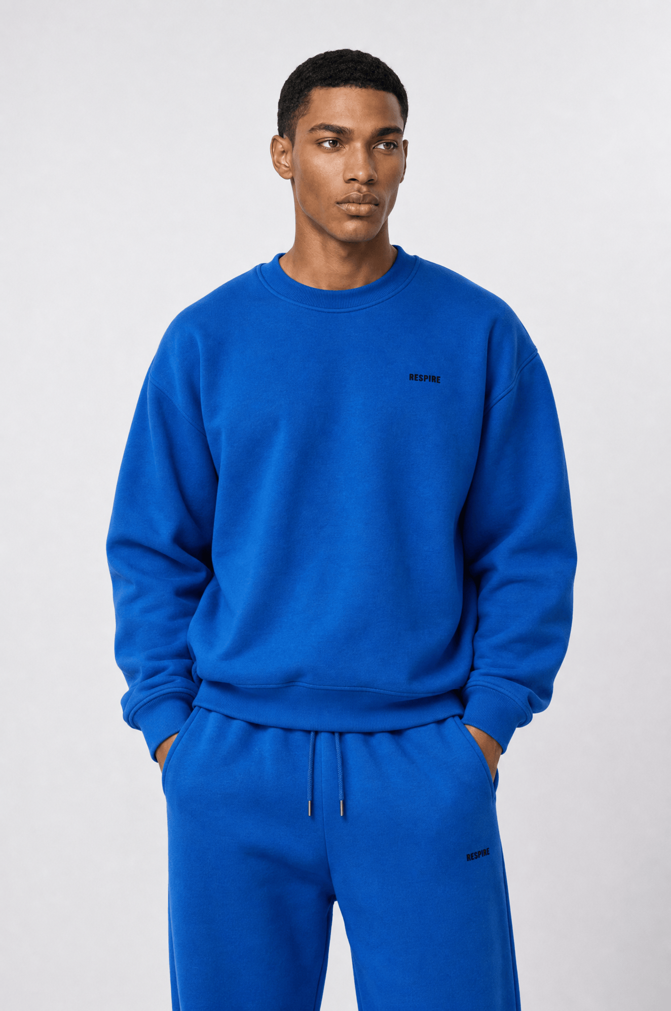 Erkek Respire Basic Oversize Sweatshirt Saks