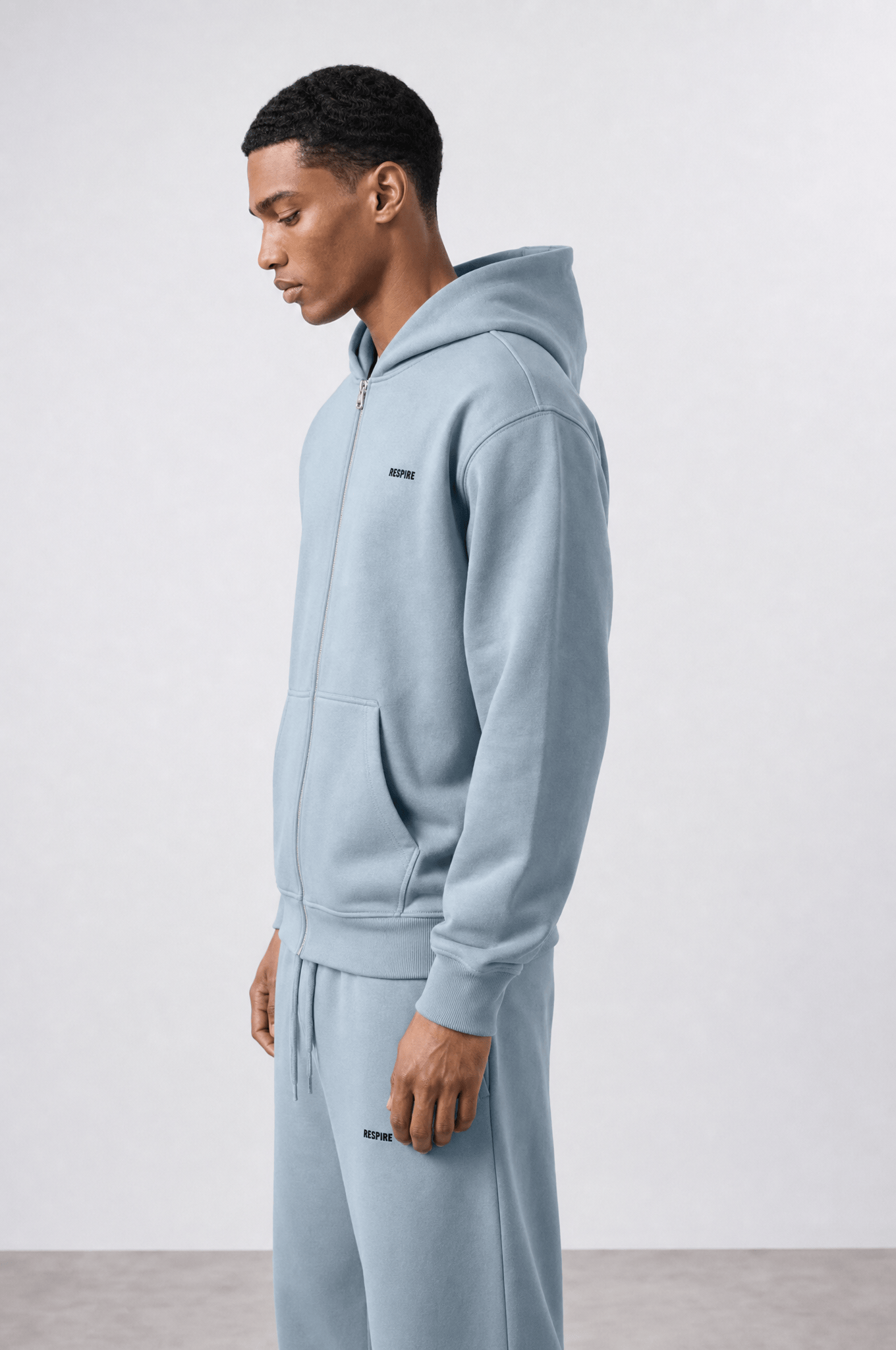 Erkek Respire Basic Oversize Zip Prada