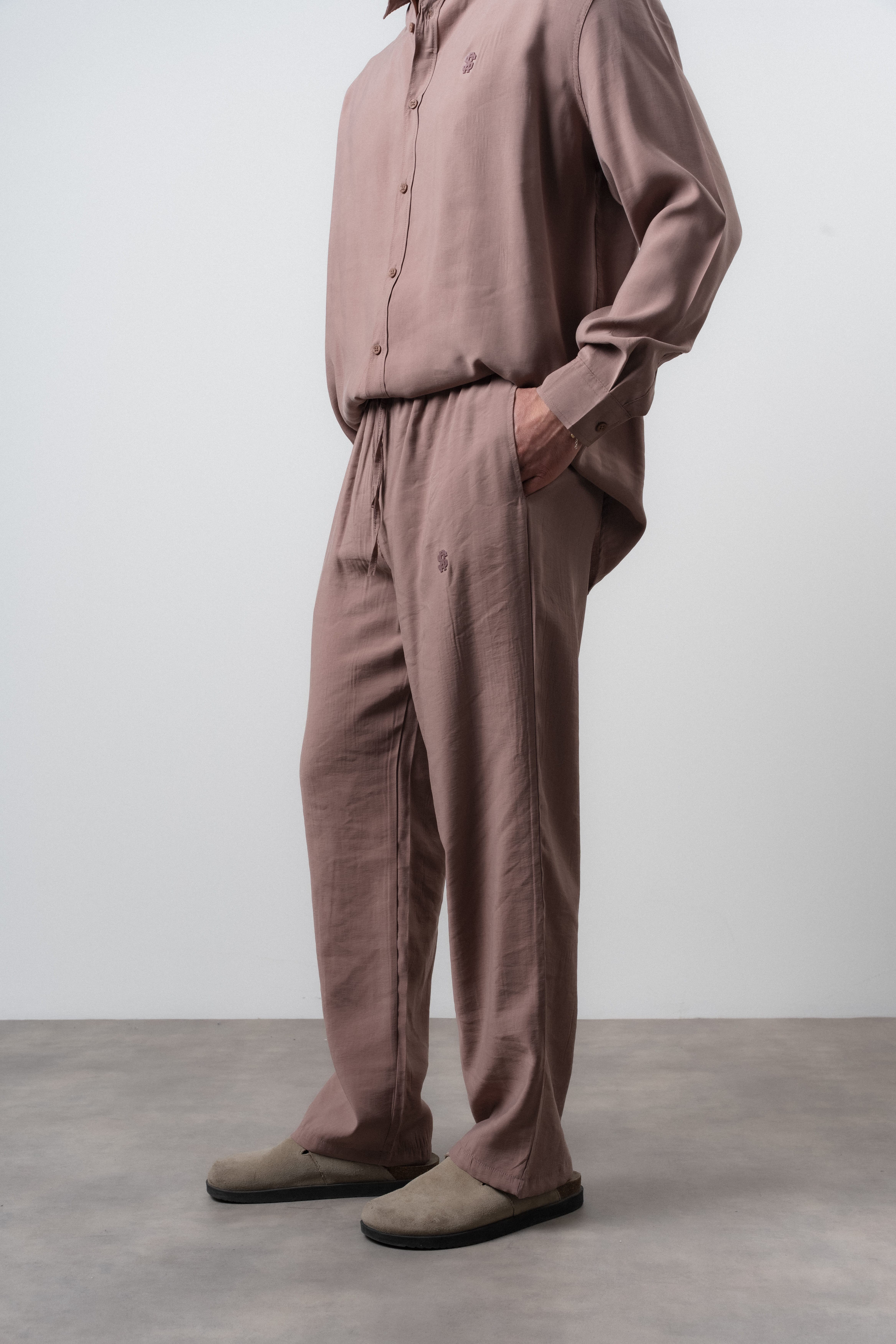 Erkek RS Modal Baggy Pantolon Kahve