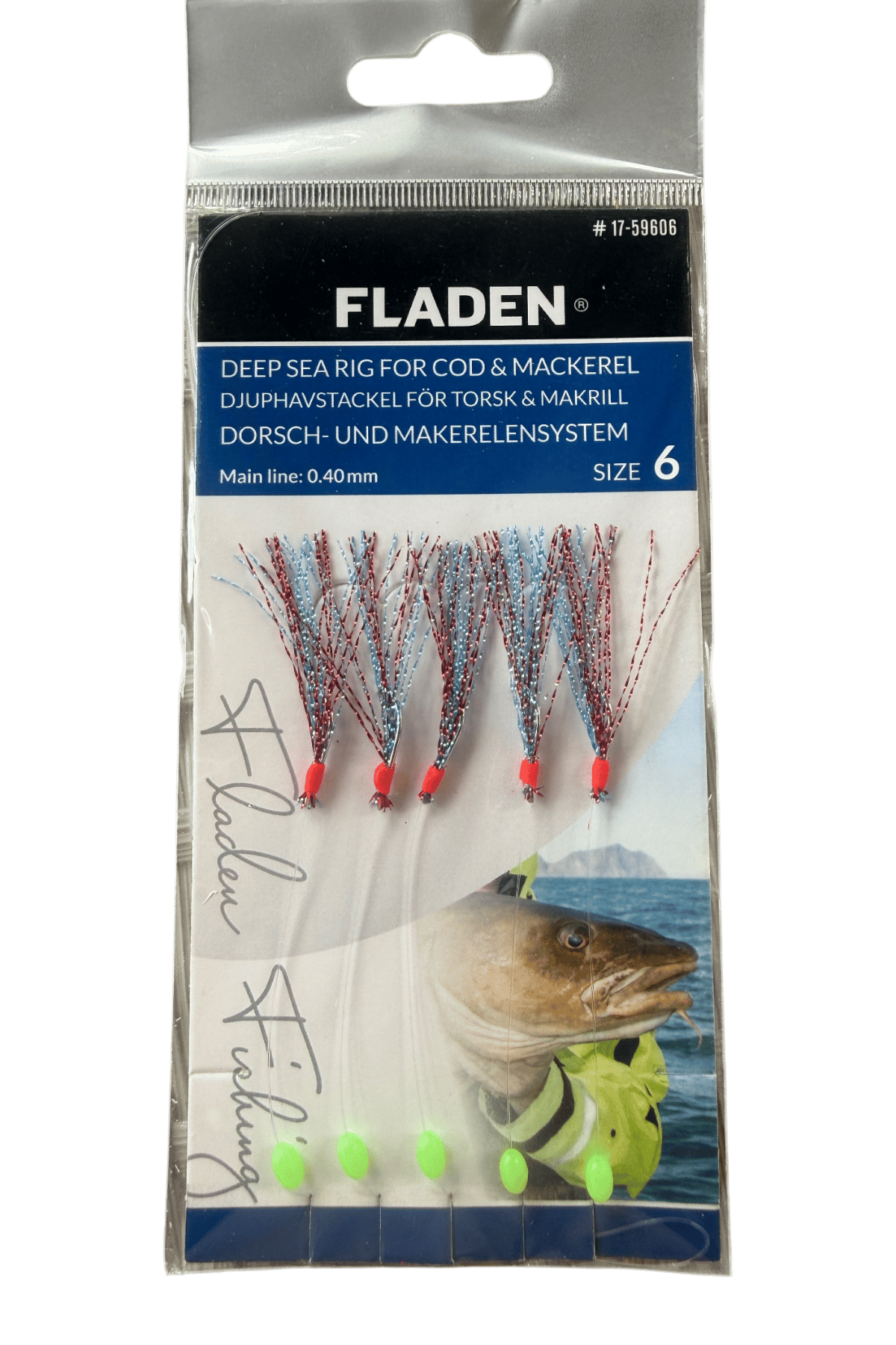 FLADEN DERİN SU USKUMRU ÇAPARİSİ 0.40mm no:6