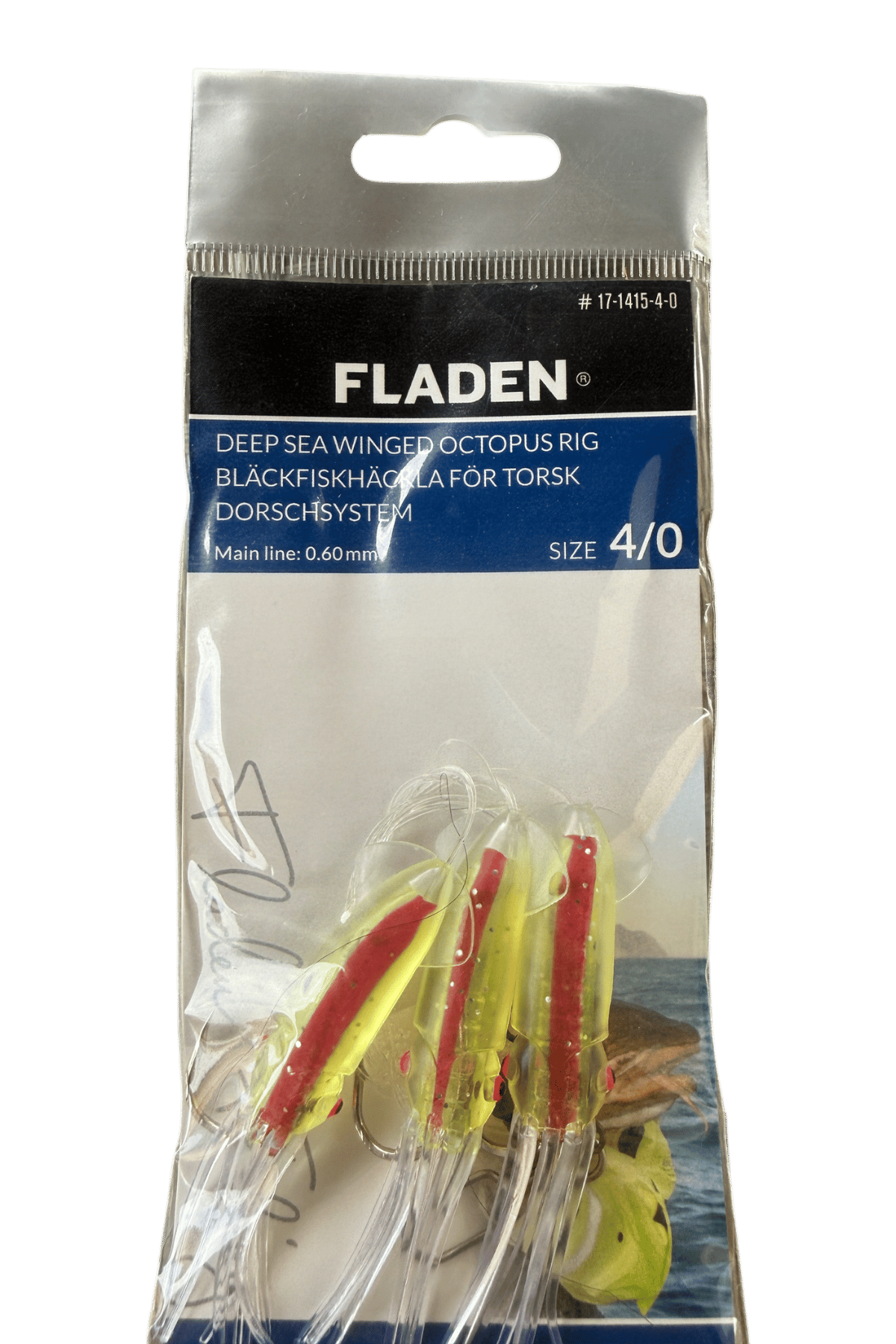 FLADEN SİNARİT MERCAN LAHOS BABY KALAMAR ÇAPARİSİ 0.60mm NO:4:0