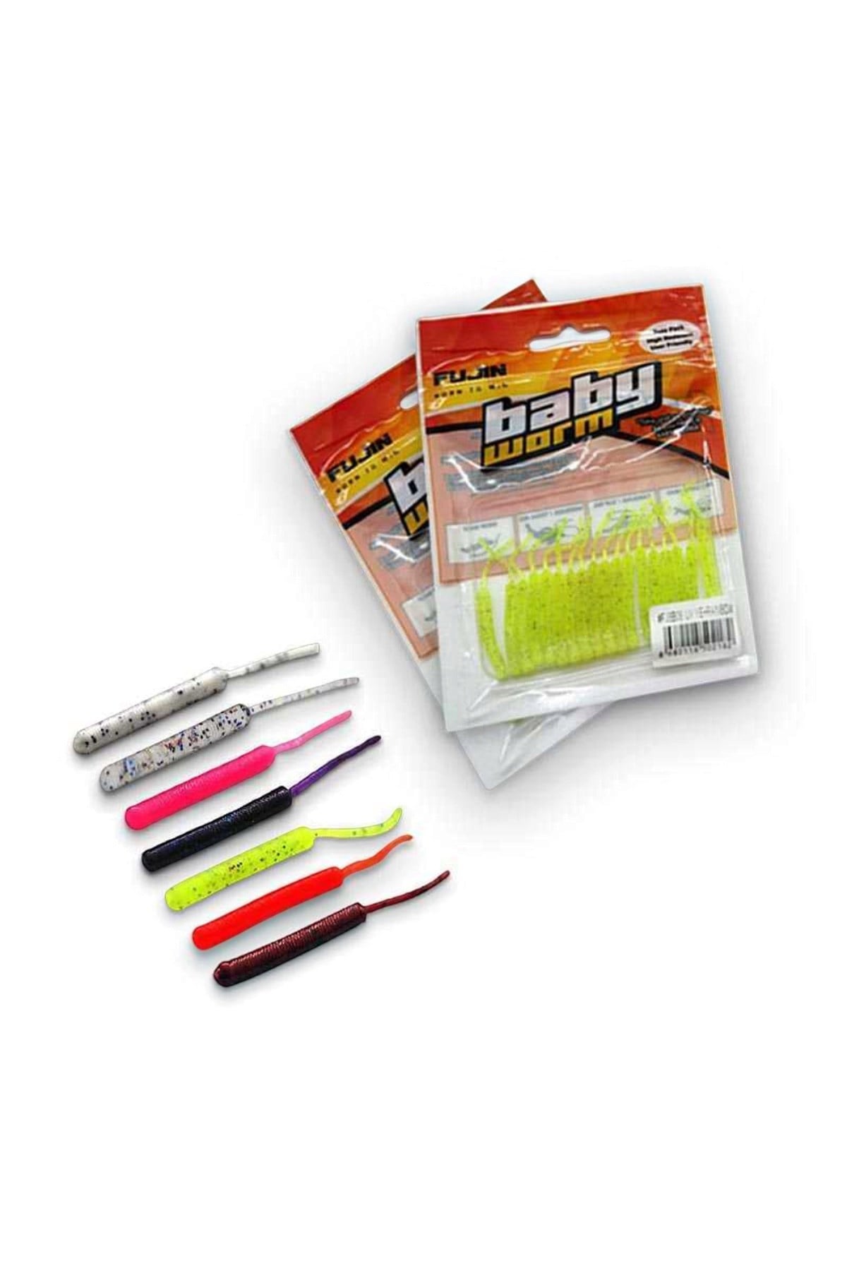 FUJIN BABY WORM RAİNBOW GLITTER