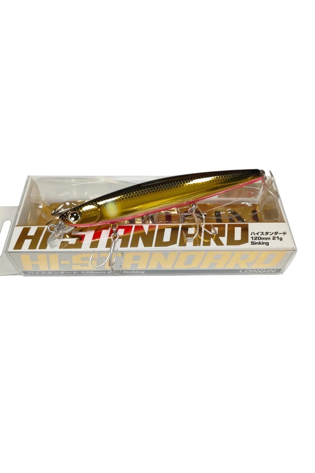 Longin Hi-Standart 120S 120mm 21gr Sinking Maket Balık RENK:#S116MK