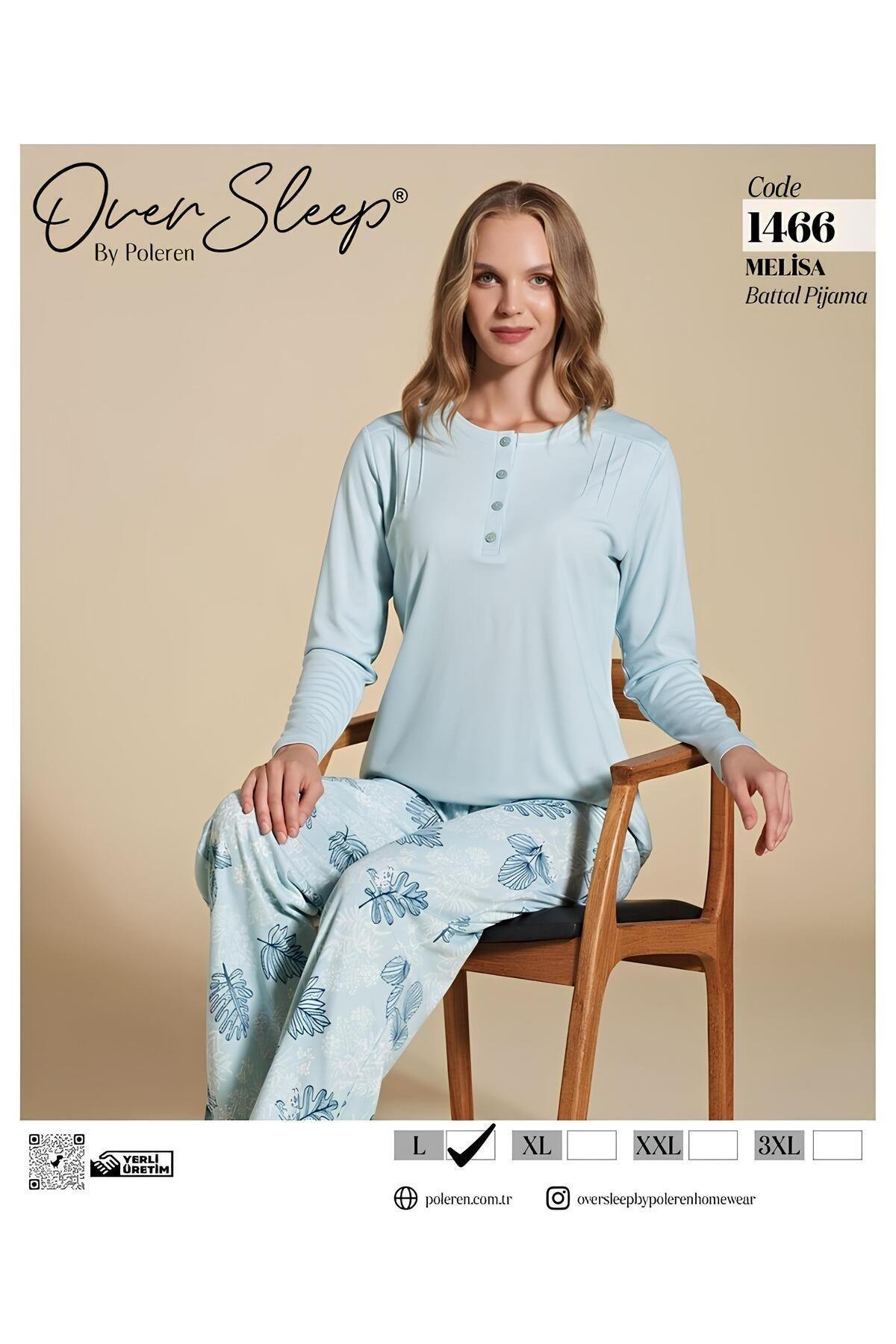 Kadın Battal Beden Pijama Takımı