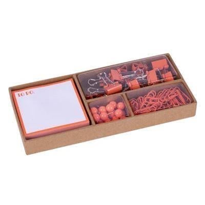 Apli Fluor Collection Red - Kırtasiye Seti