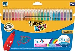 Bic Kid Couleur 24 Renk Keçeli Boya Ultra Yıkanabilir