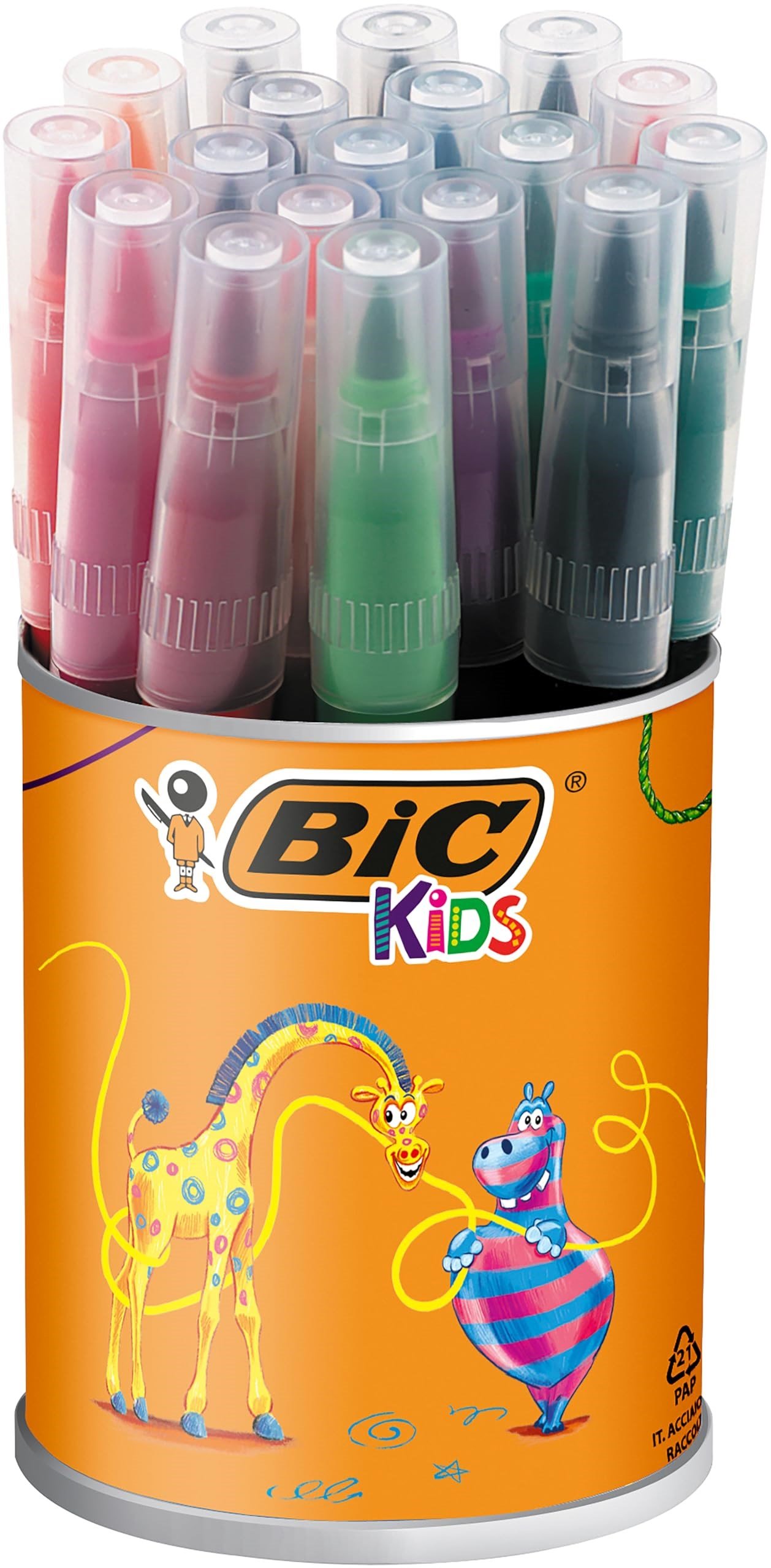 Bic Visaquarelle X18 Fırça Uçlu Keçeli Kalem 18'li