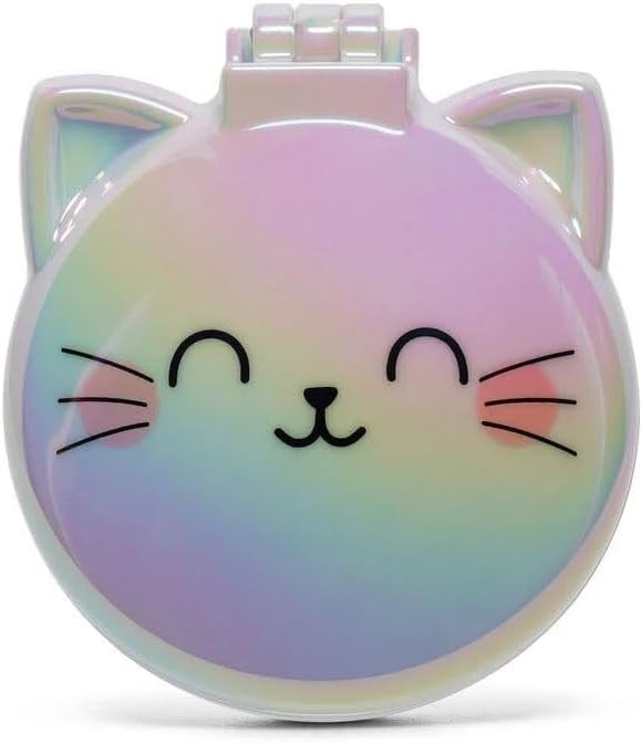 Legami Kedi Tasarımlı Hologram Aynalı Tarak - Nice Hair Kitty