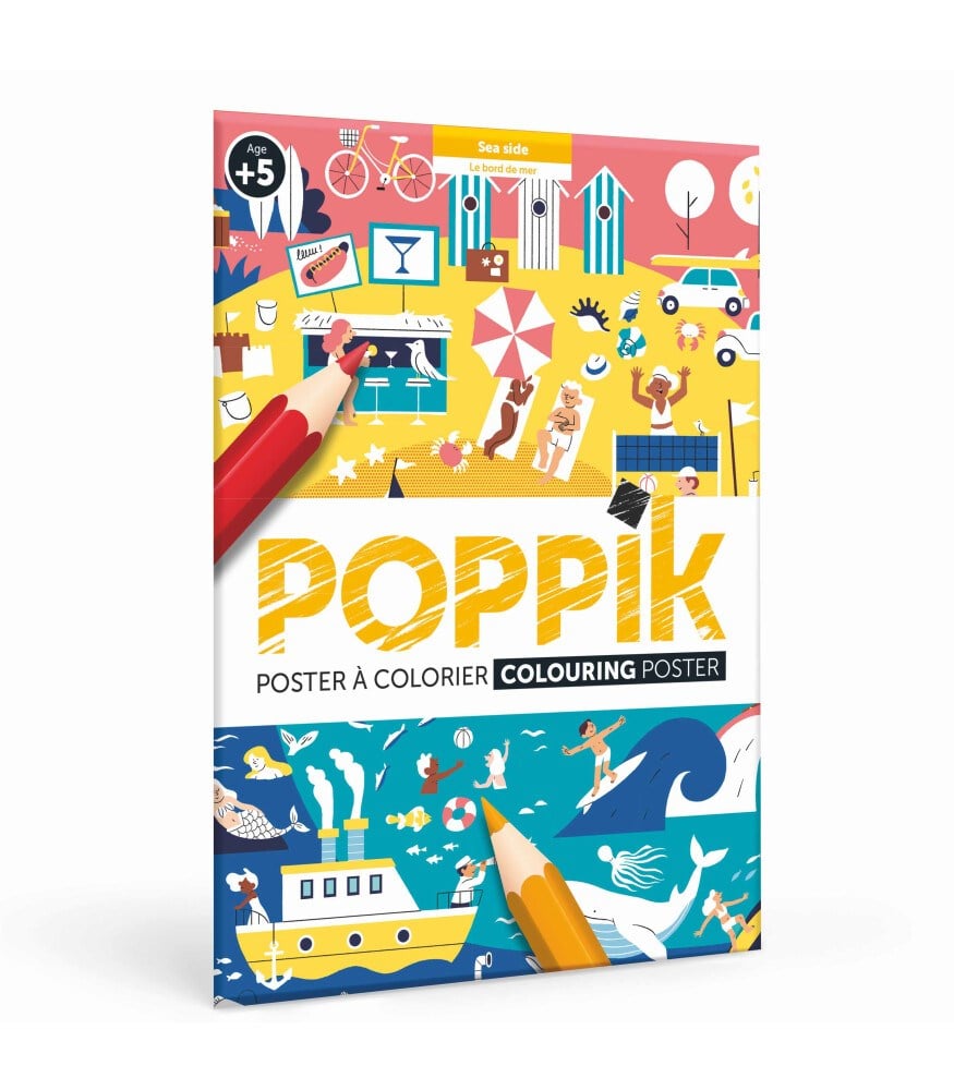 Poppik - Sea Side Boyama Posteri
