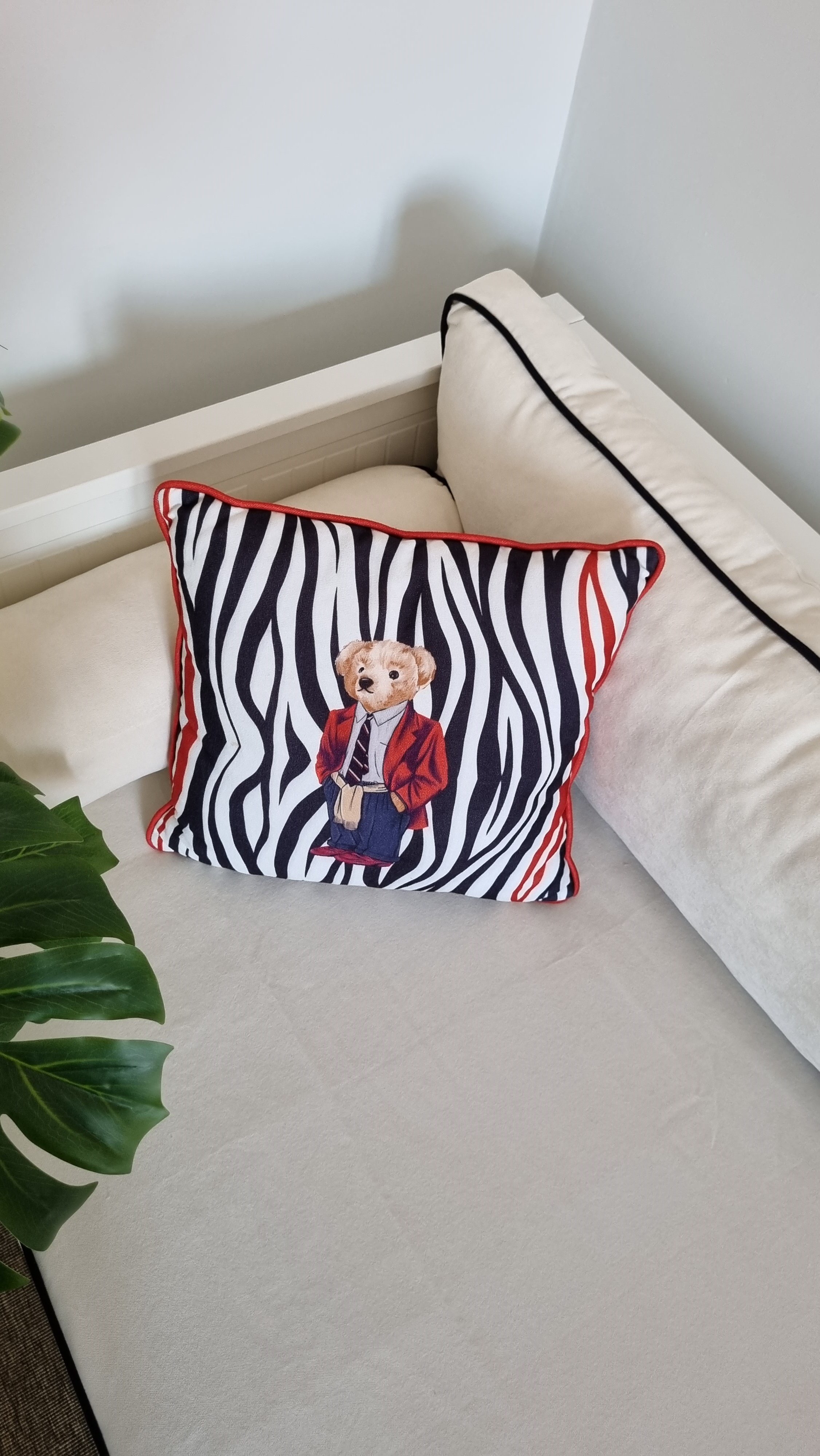 Teddy Zebra Kırlent