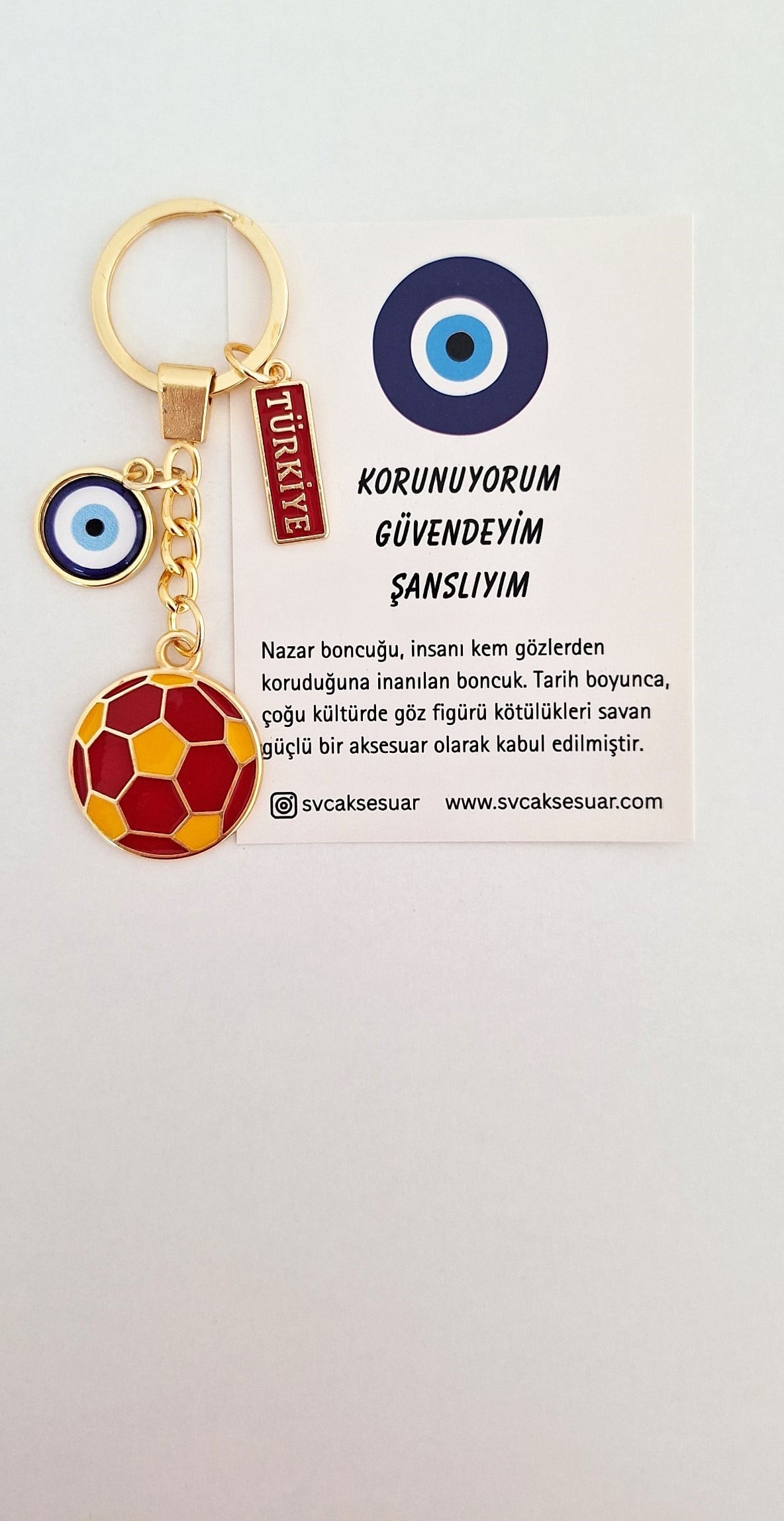 Hediyelik Galatasaray Anahtarlık