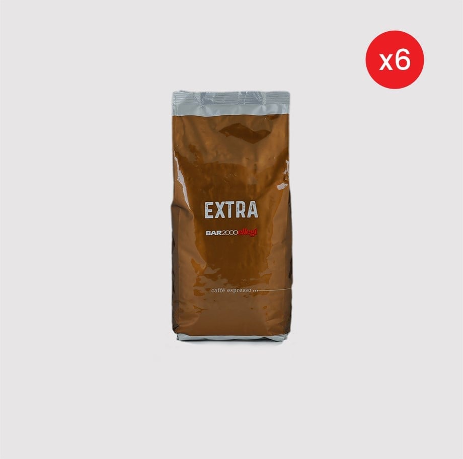 Bar2000 Extra Çekirdek Kahve - 1Kg x 6 Adet