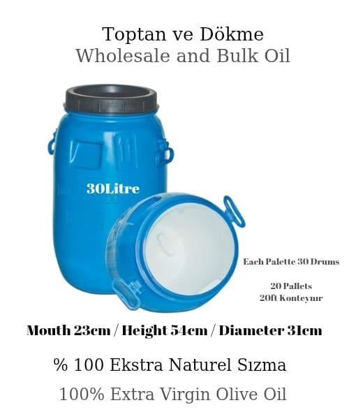 Wholesale and Bulk Olive Oil 30lt