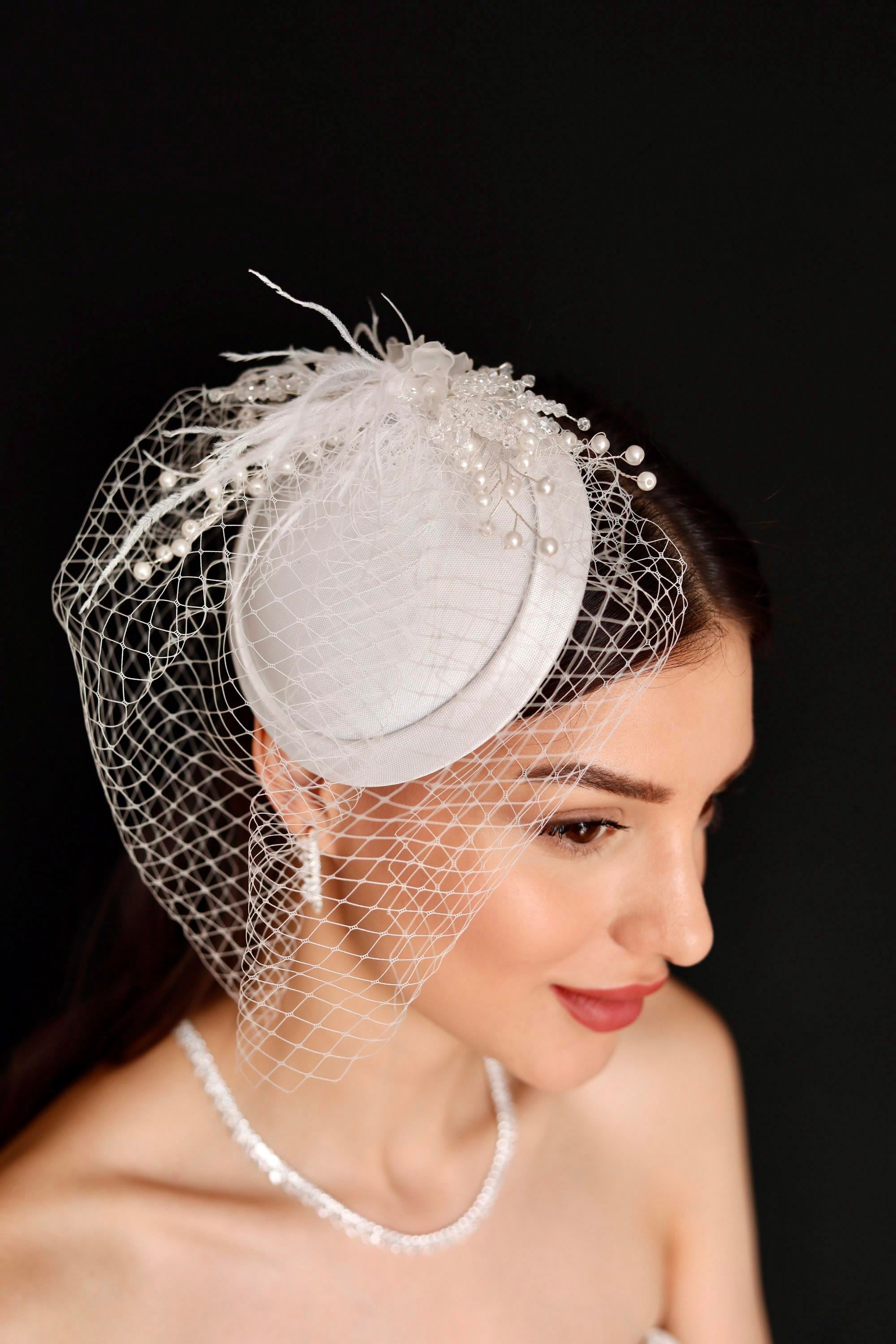 Elegance Model Nikah Şapkası