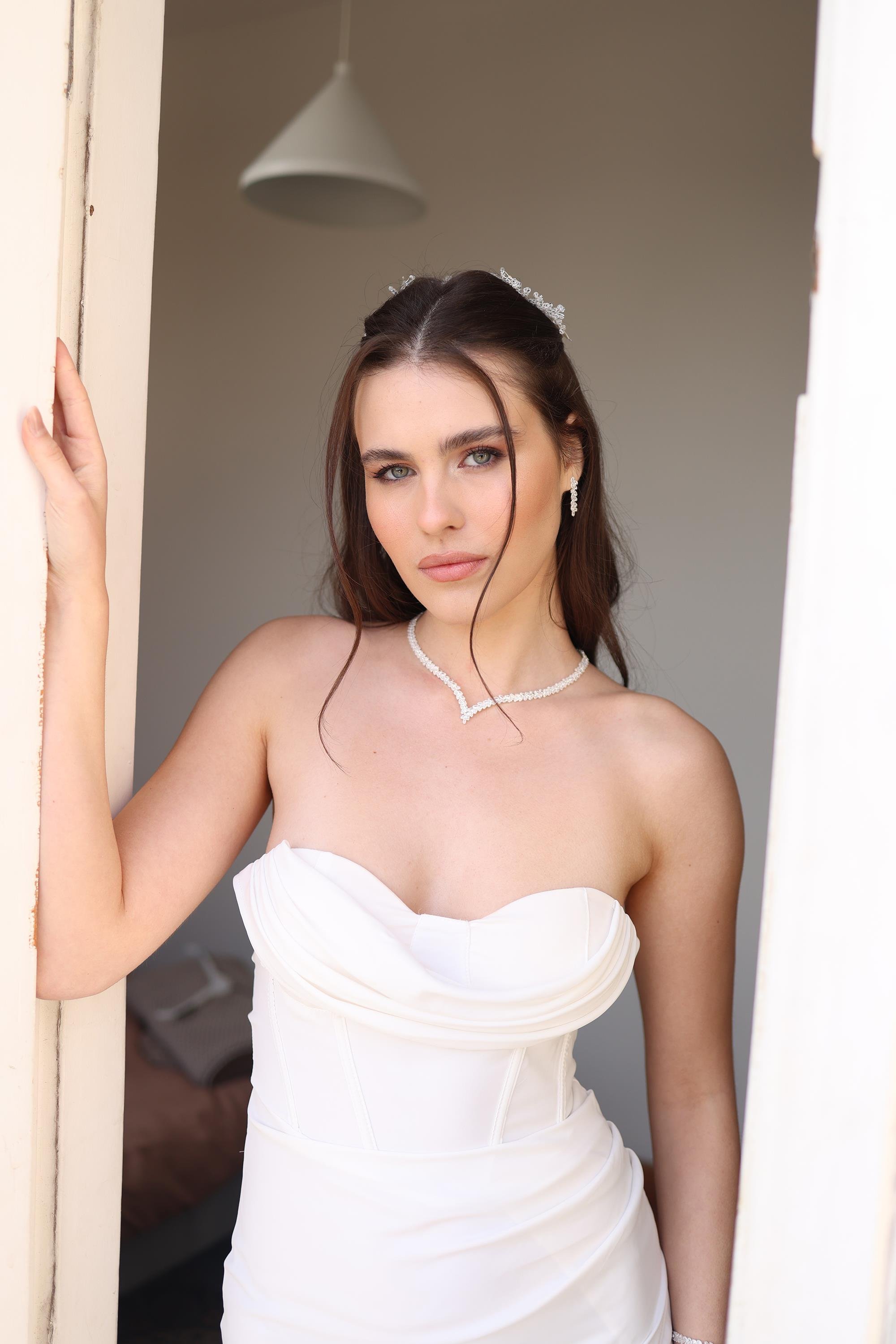 Silk Model Zirkon Kolye Seti