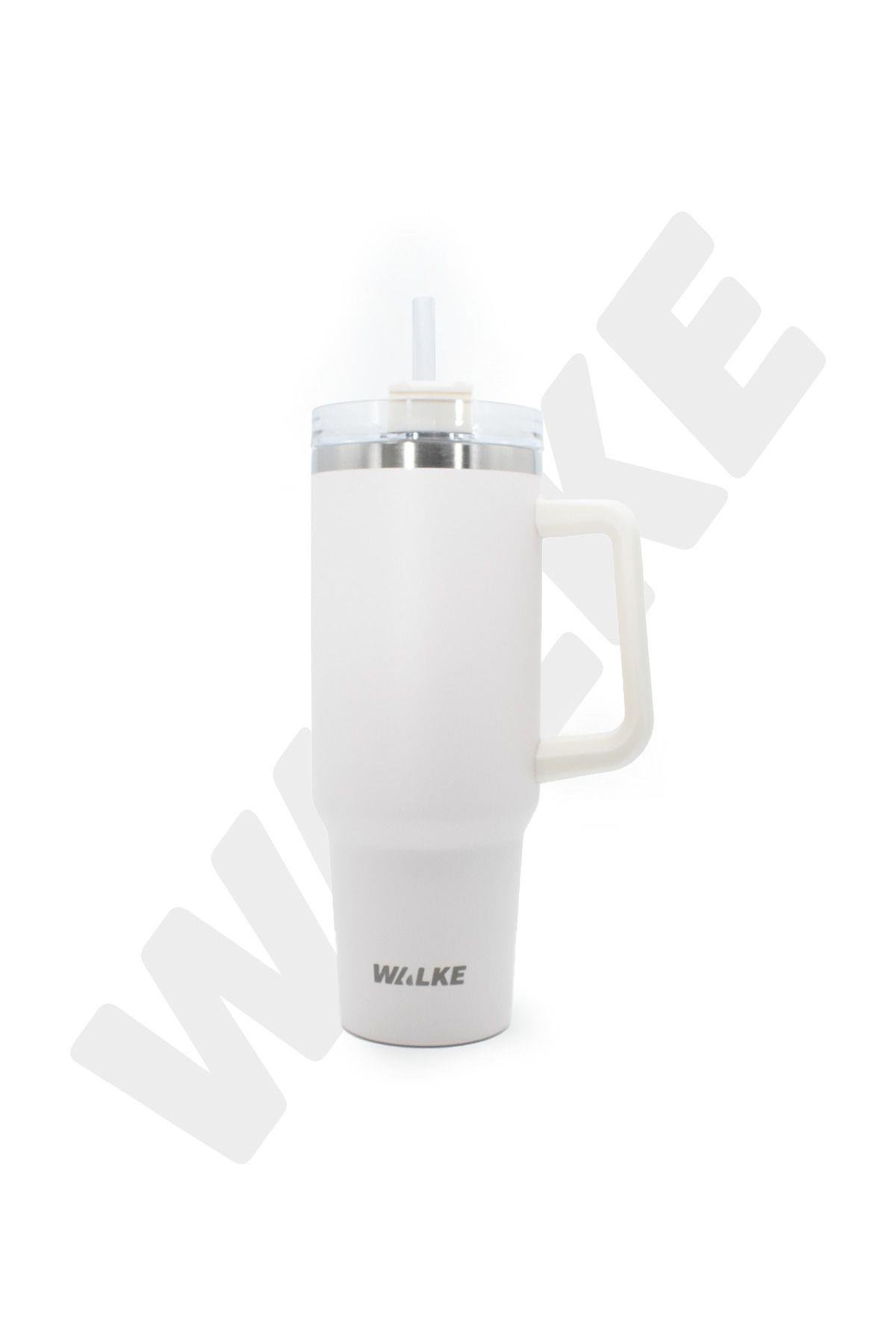 Luxury Pipetli Bardak Termos 1.2 Litre Bej