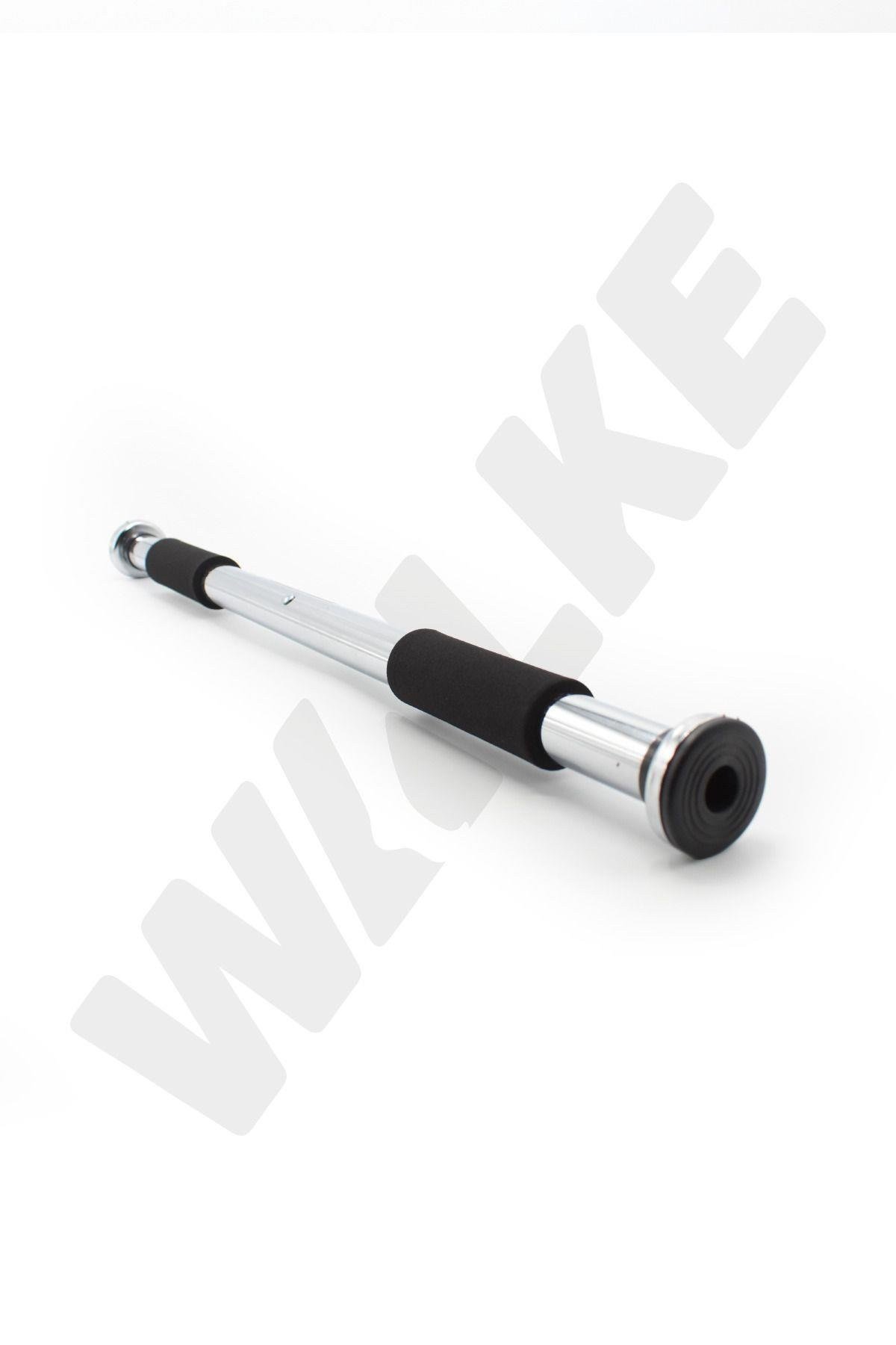 Walke Barfiks Çubuğu 60-100 Cm Çift Süngerli Ayarlanabilir Barfiks Çekme Demiri Barfiks Aleti