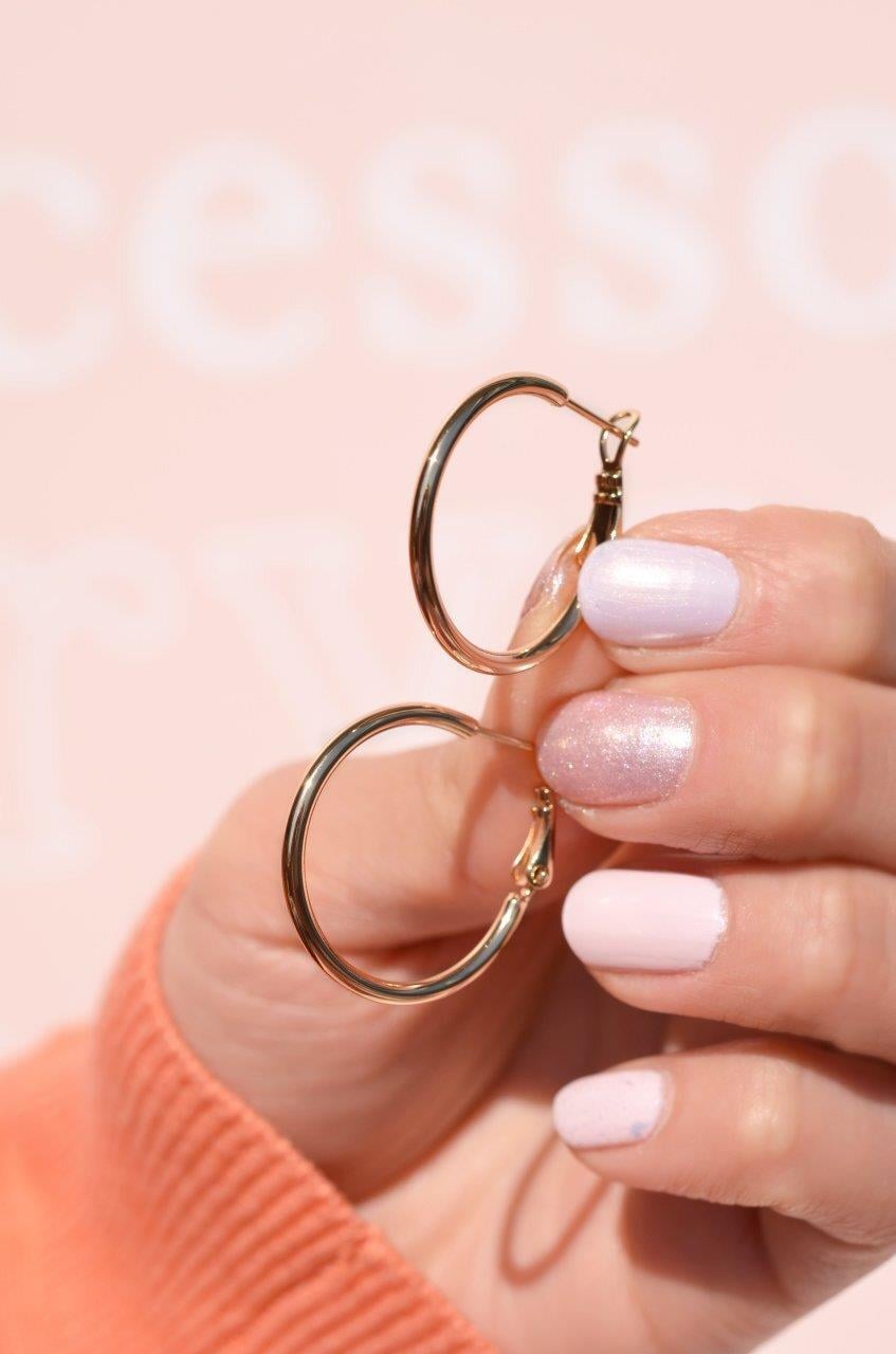 Düz Halka Küpe 27mm