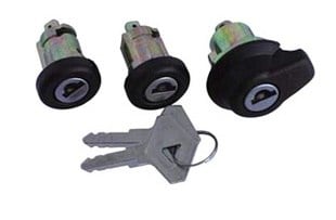 BAGAJ KİLİDİ ARKA RENAULT R9 R11 KAPI 3 LÜ SET 2 ON KAPI ŞİFRESİ - HELLUX - 7700795759
