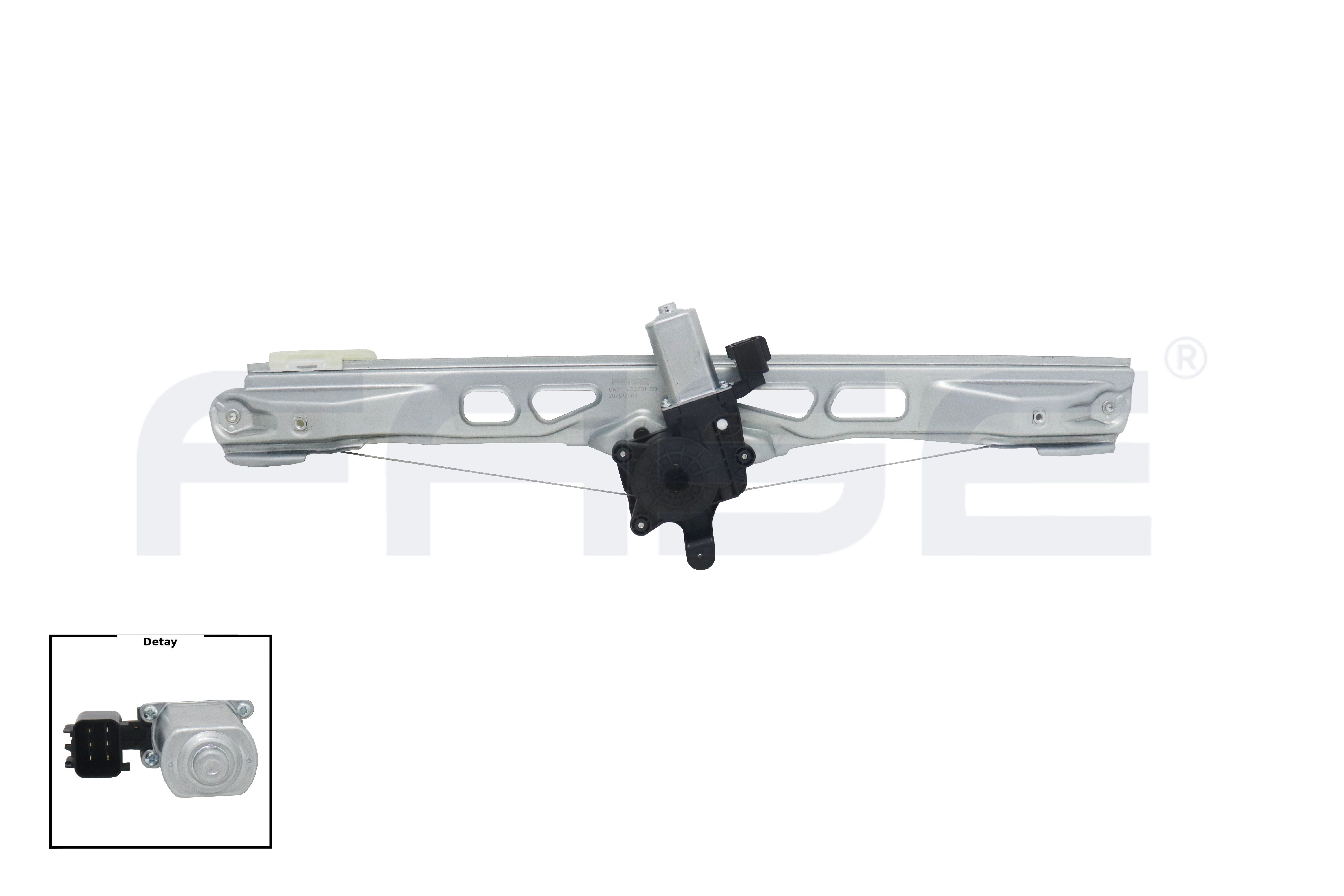 CAM KRİKOSU ÖN L ORJINAL TIP(MOTORLU) TRANSİT V362 BM 12> CUSTOM 6 PIN - FASE - 11-408-041