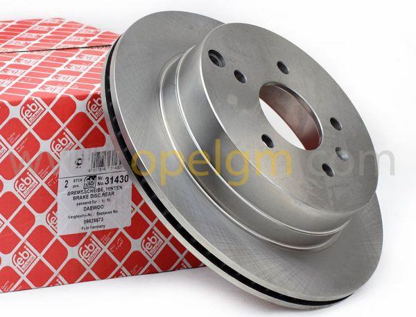 Opel Antara 2.0 Arka Disk Takım (4804637 Bılsteın /  Febı Bılsteın 31430