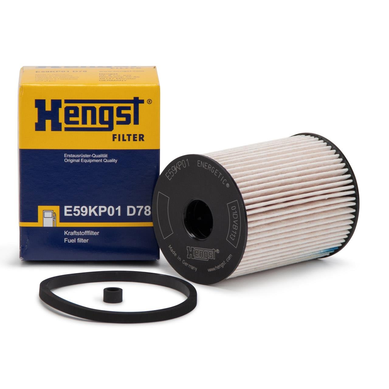 Opel Astra G / H / Vectra B / C / Combo C Y17dt / X20dt Yakıt Filtresi  Hengst E59kp01d78