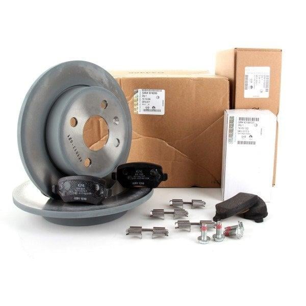 Opel Combo C 4 Bijon Arka Disk Balata Seti Orijinal Psa 93182595