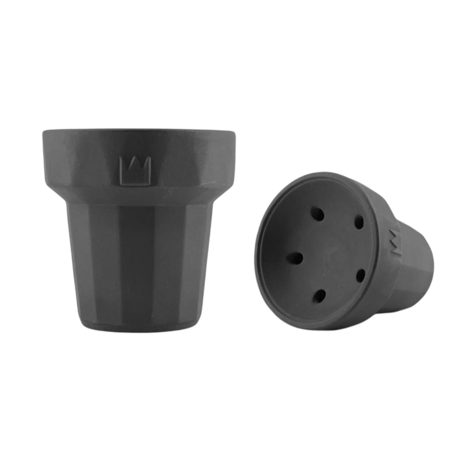 BigMaks Barrel Hookah Bowl (Black Clay)